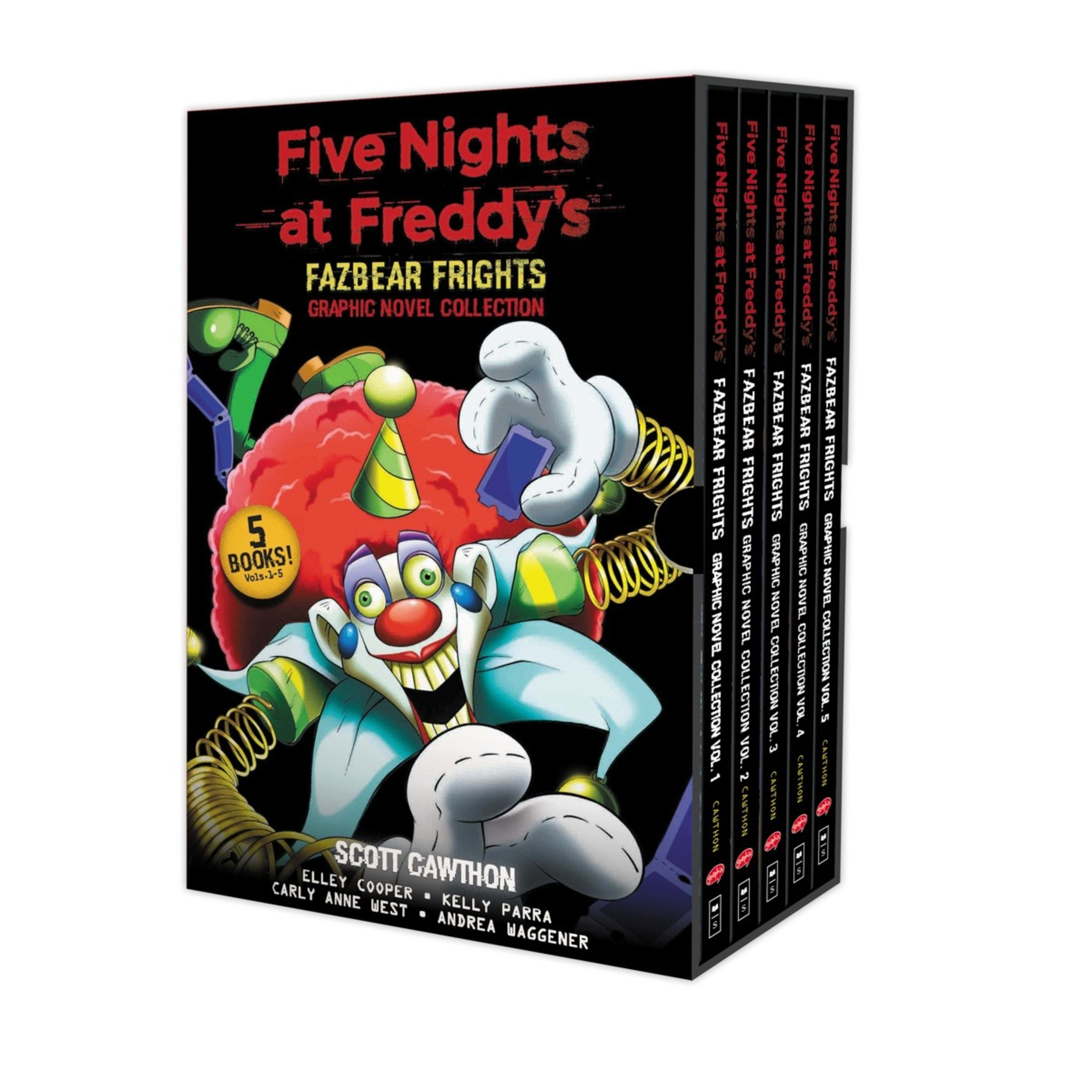 1 Five Nights at Freddy's: Fazbear Frights Graphic Novel Collection by Scott Cawthon, Elley Cooper, Kelly Parra, Carly Anne West and Andrea Waggener - Book