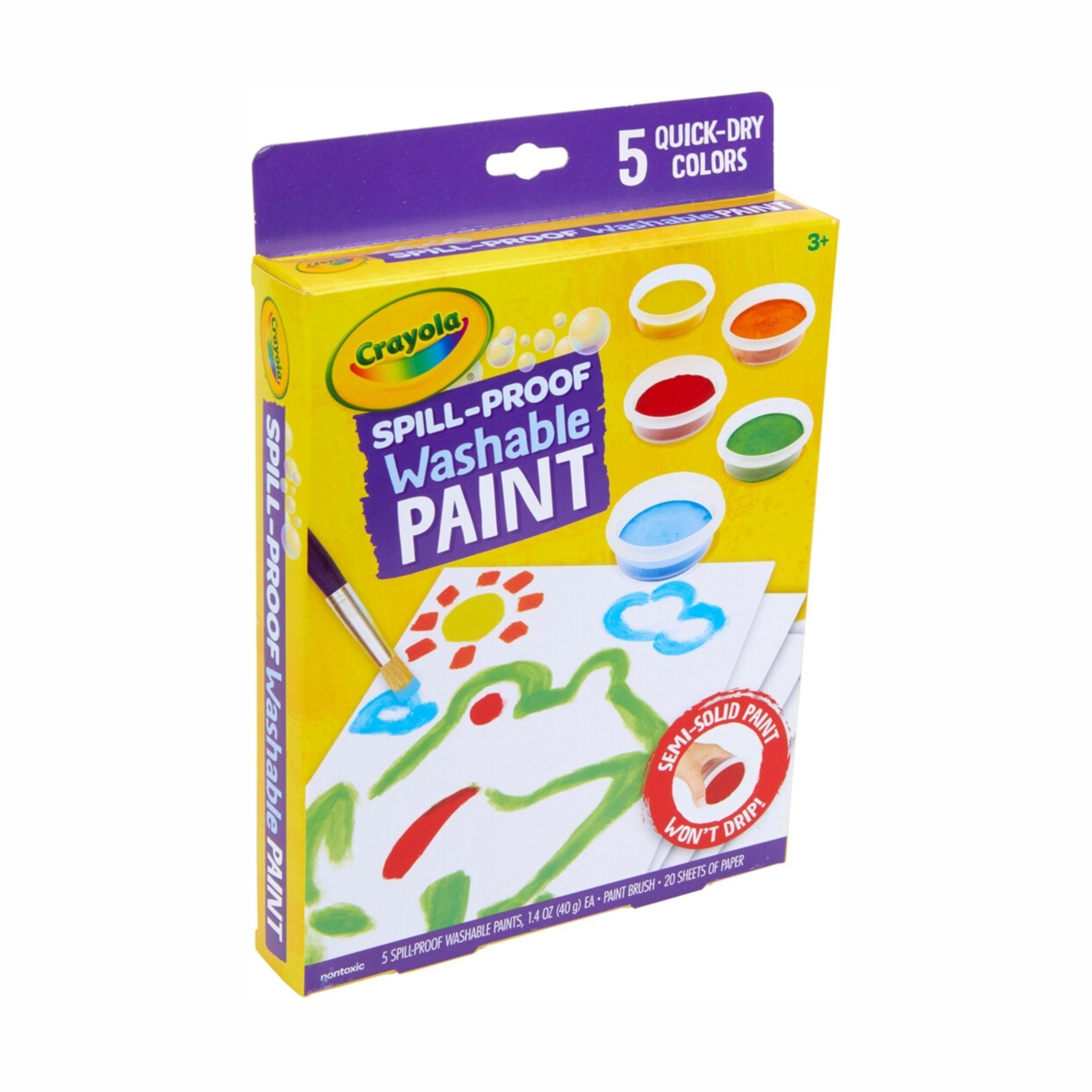 Crayola Spill Proof Washable Paint Kmart