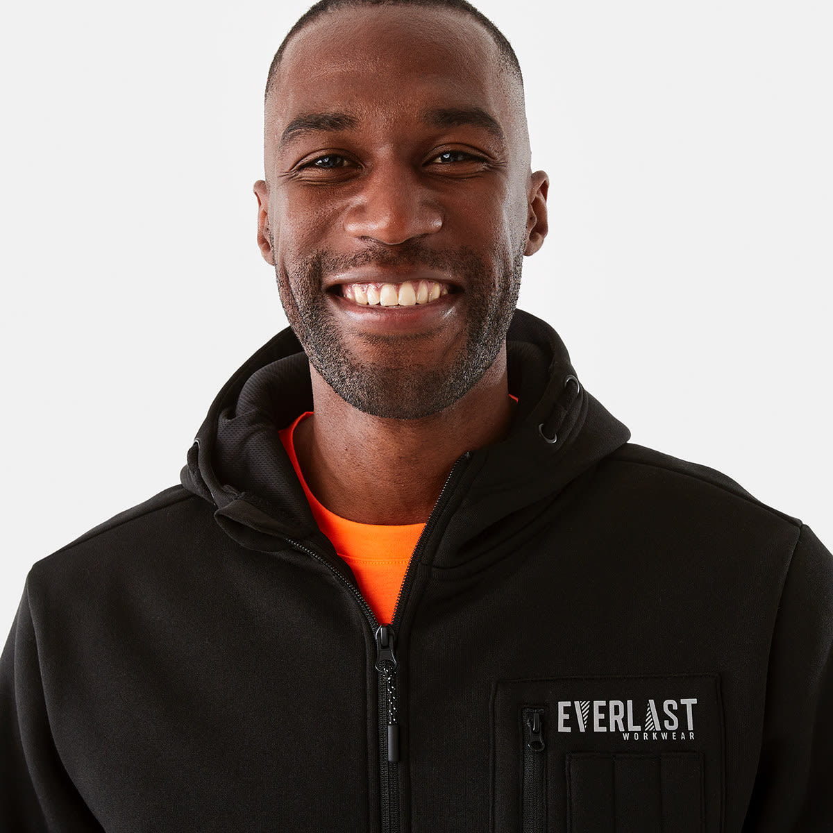 Everlast Mens Workwear Zip Through Hoodie Kmart
