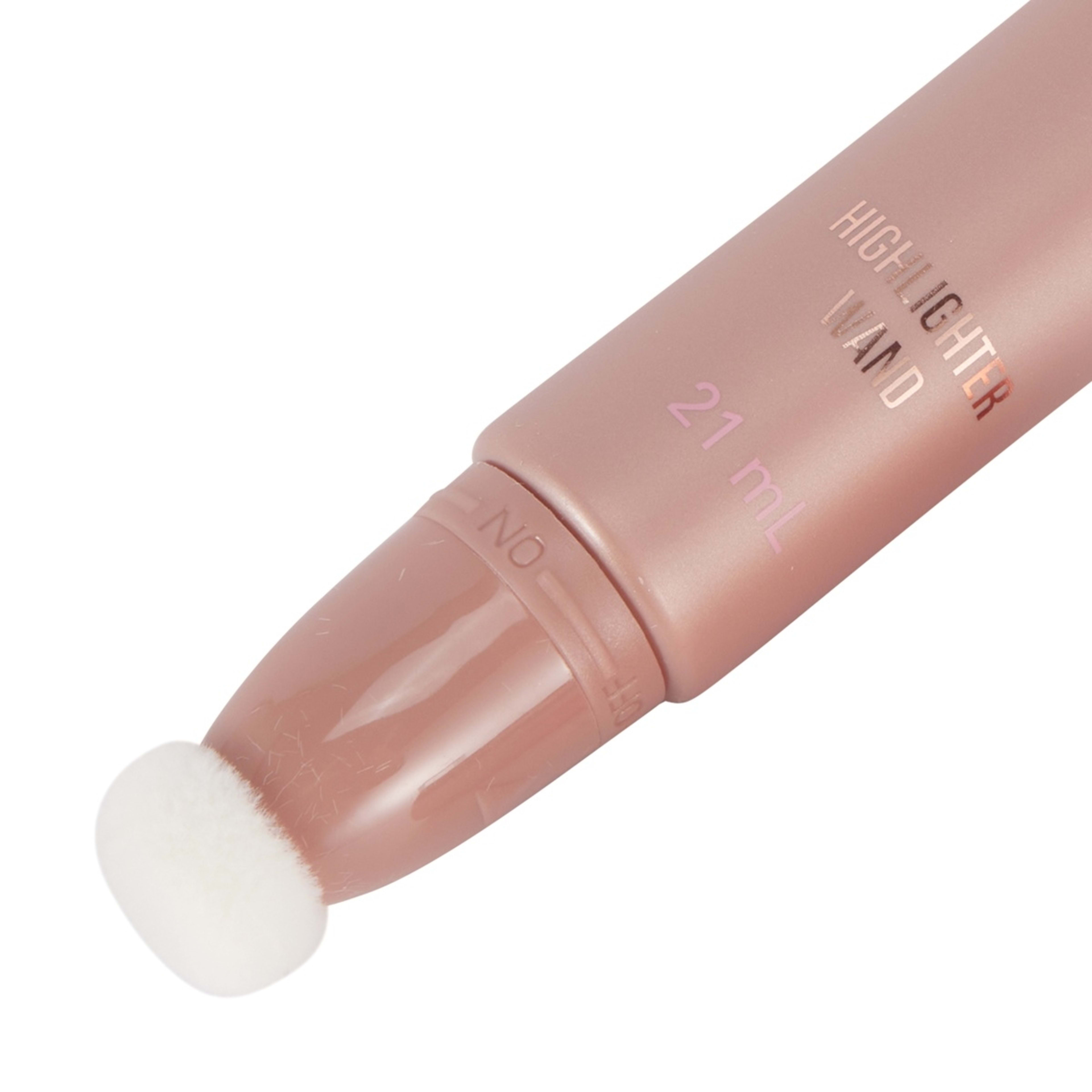 3 OXX Cosmetics Sparkling Rose Highlighter Wand - Beam, 3 of 9