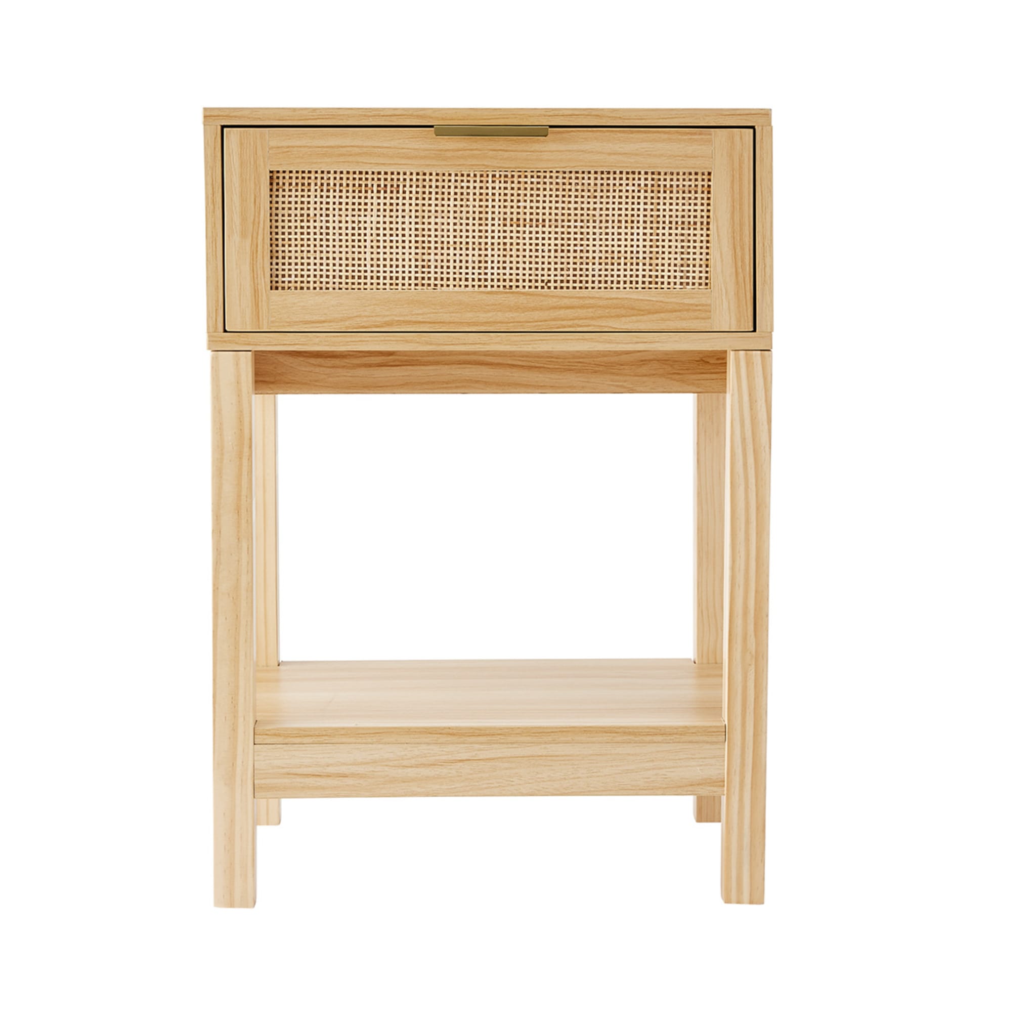 Fraser Rattan Bedside Table Kmart