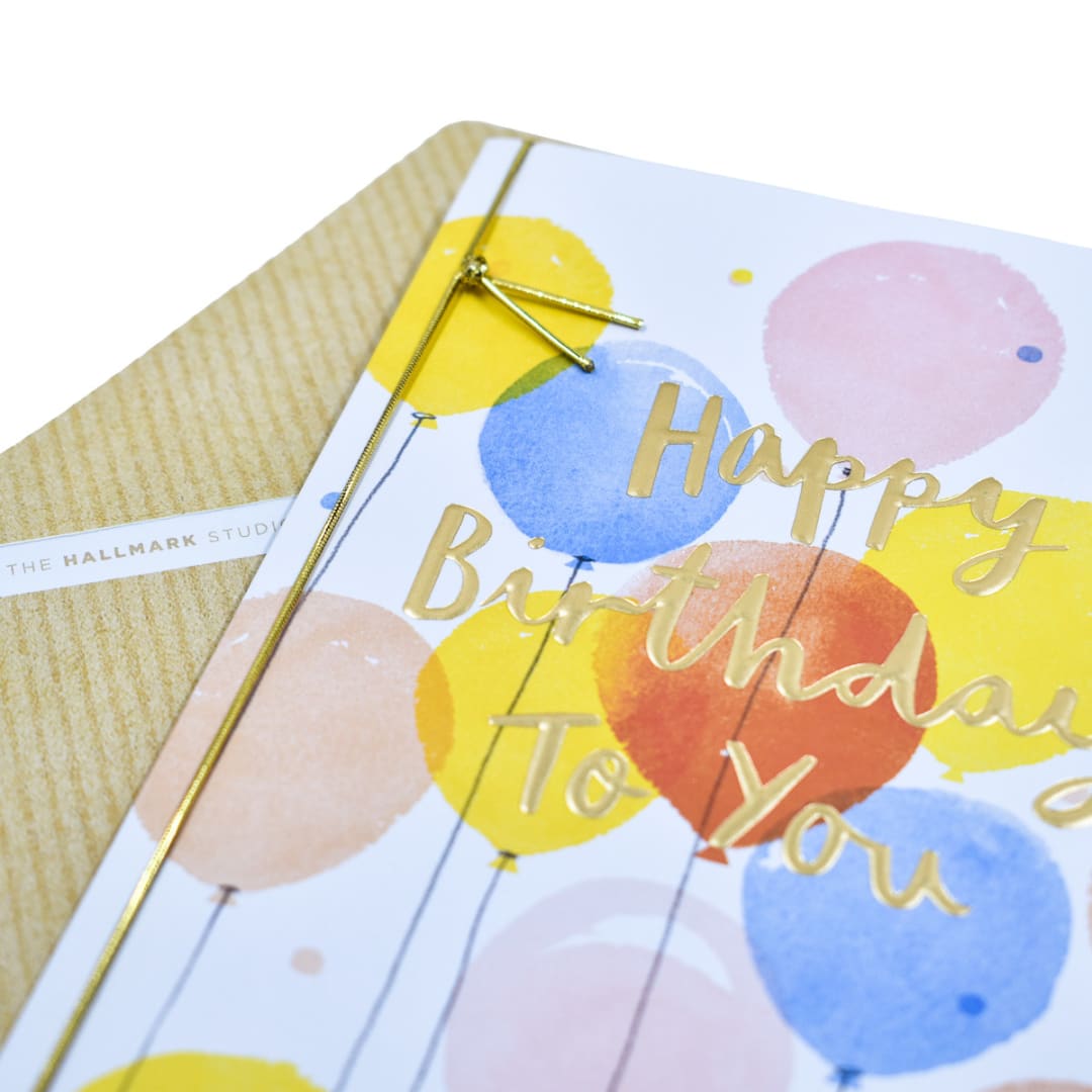 Hallmark Birthday Card Balloons Kmart