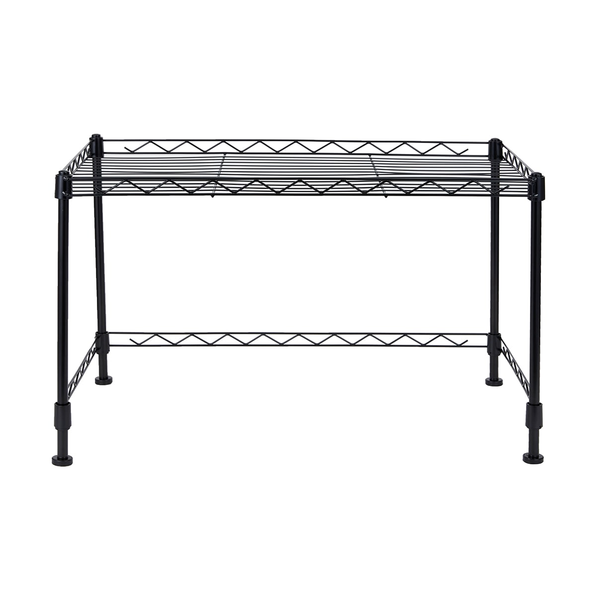 Over Microwave Shelf Black Kmart