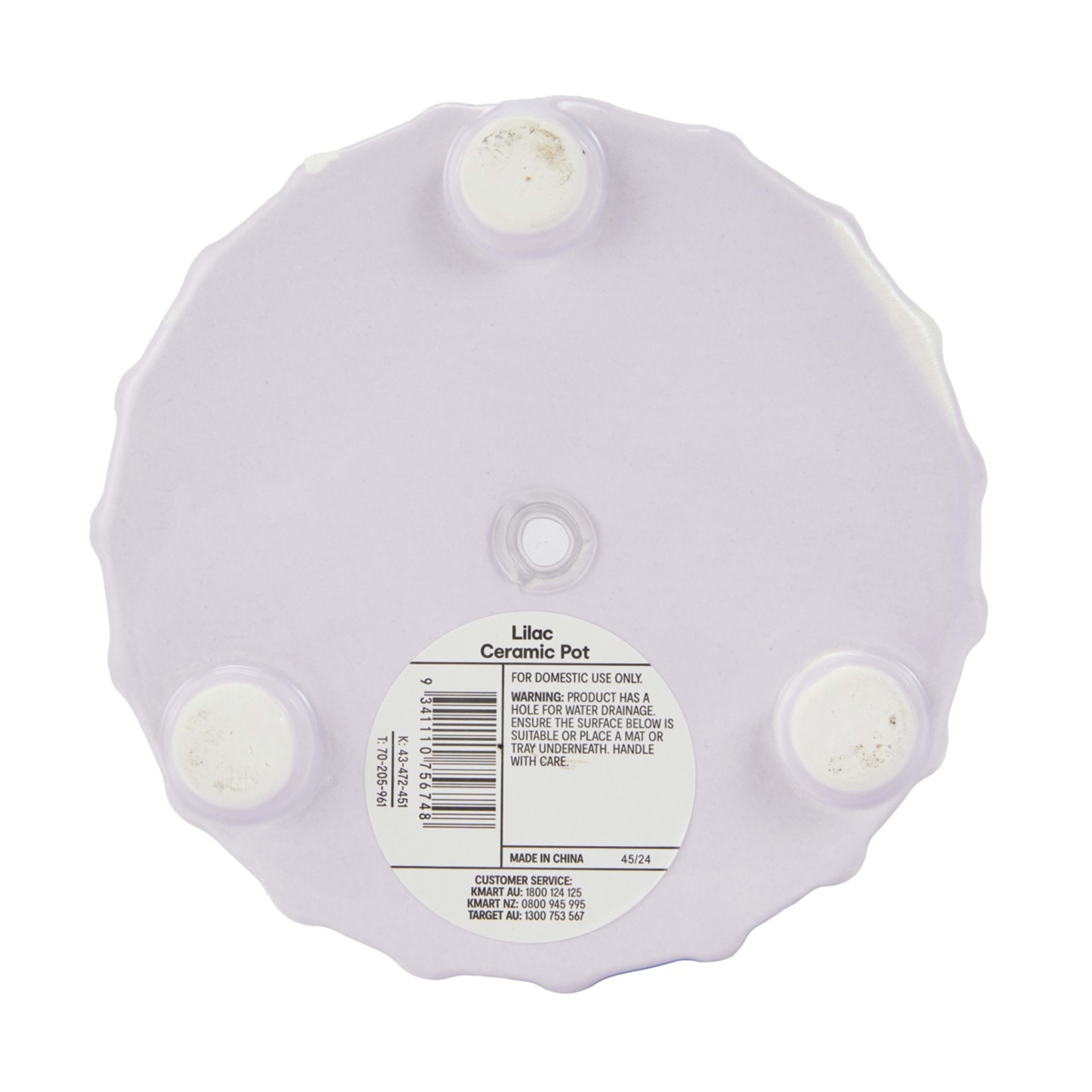4 Lilac Ceramic Pot, 4 of 4