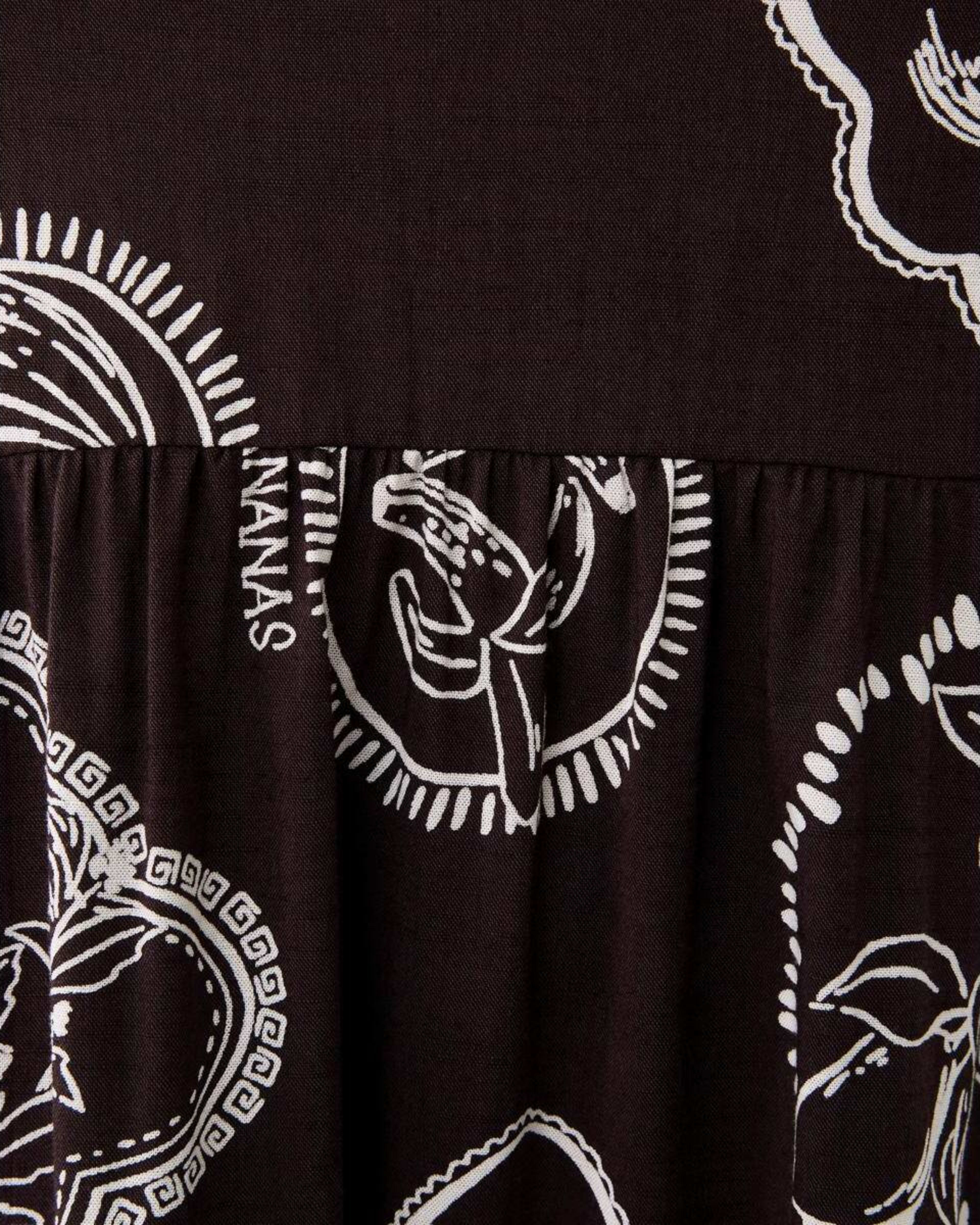 5 Curve Sleeveless Tiered Maxi Dress Sol Plum, 5 of 7