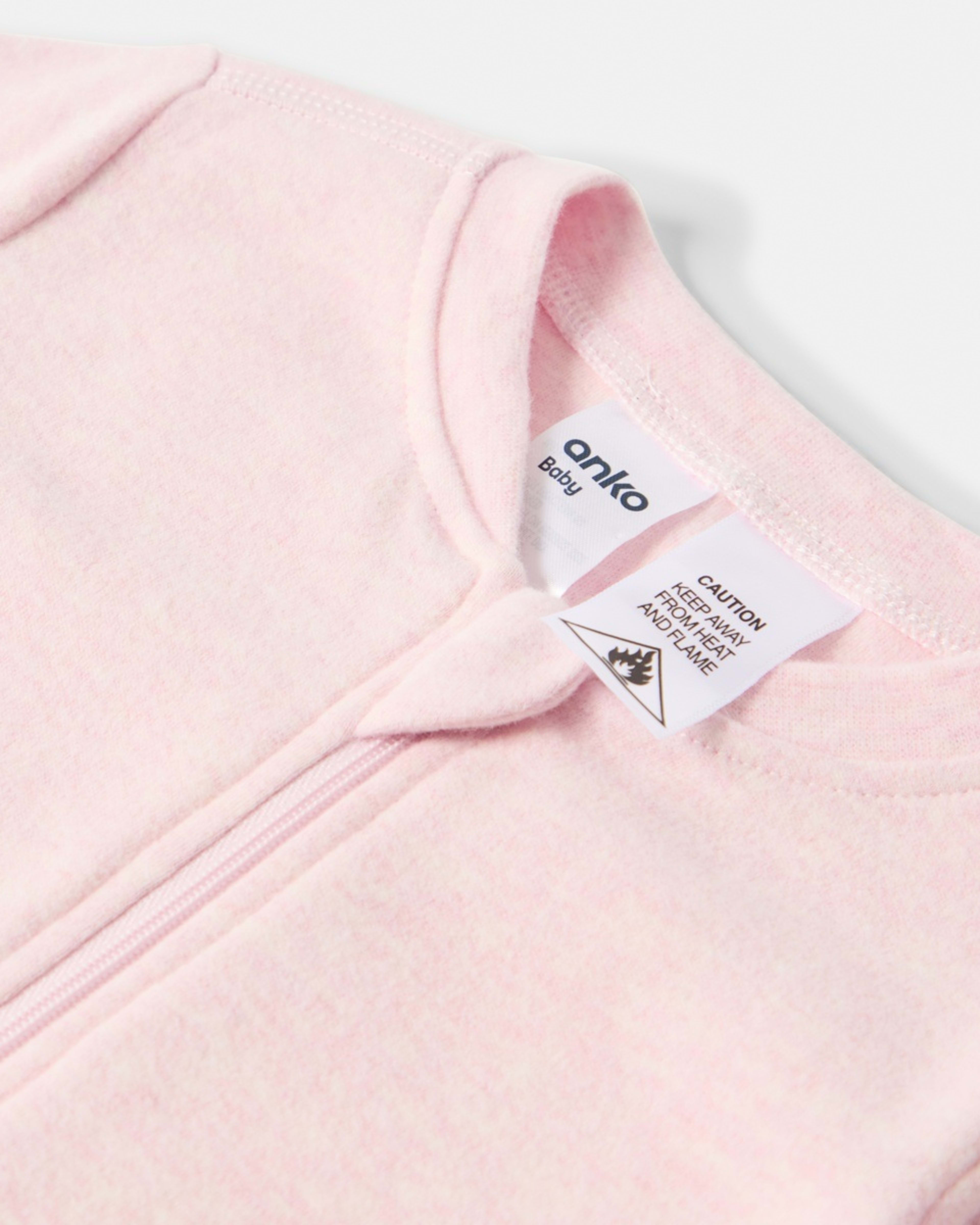 3 Sueded Coverall Pink Marle, 3 of 4