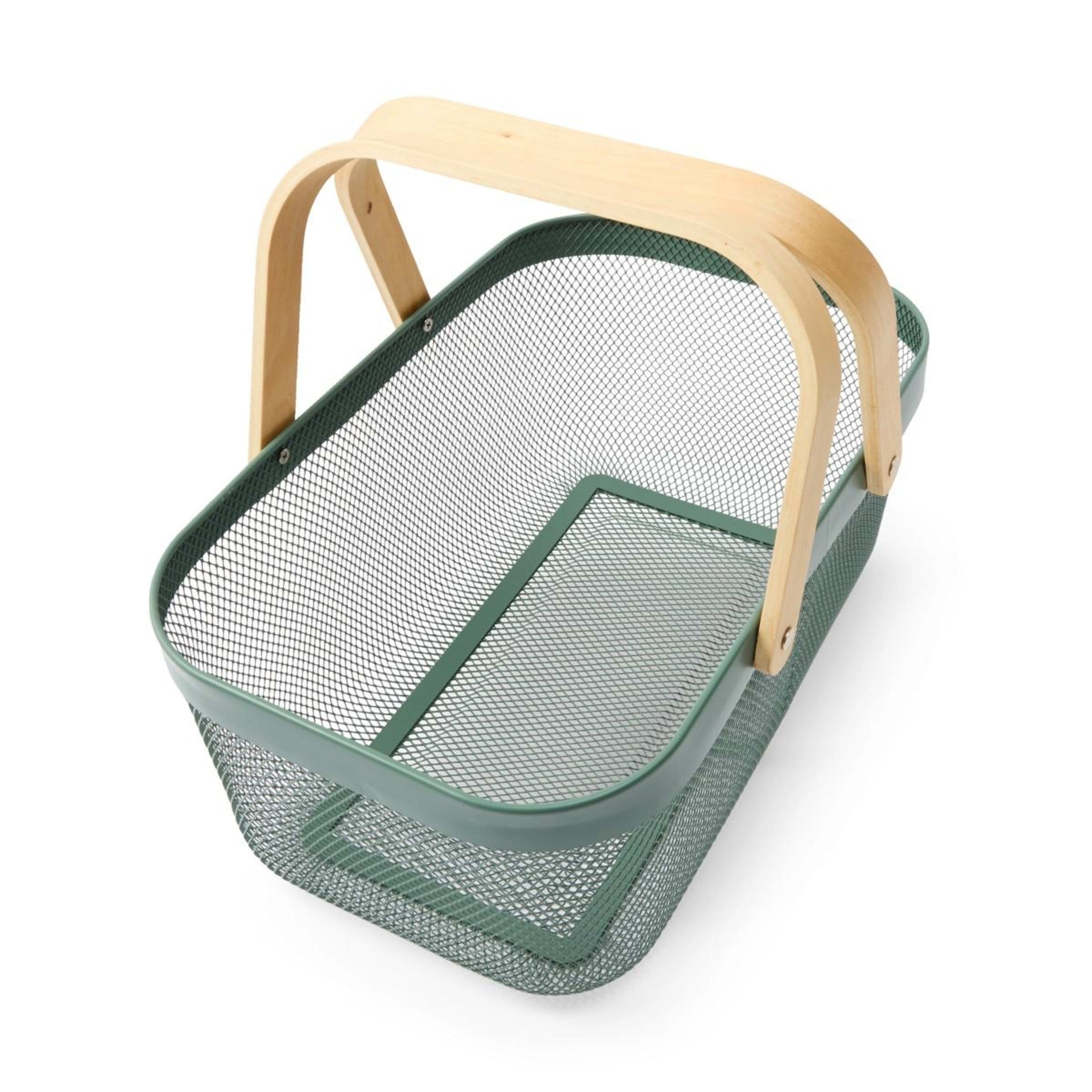 4 Mesh Basket - Large, Green, 4 of 7