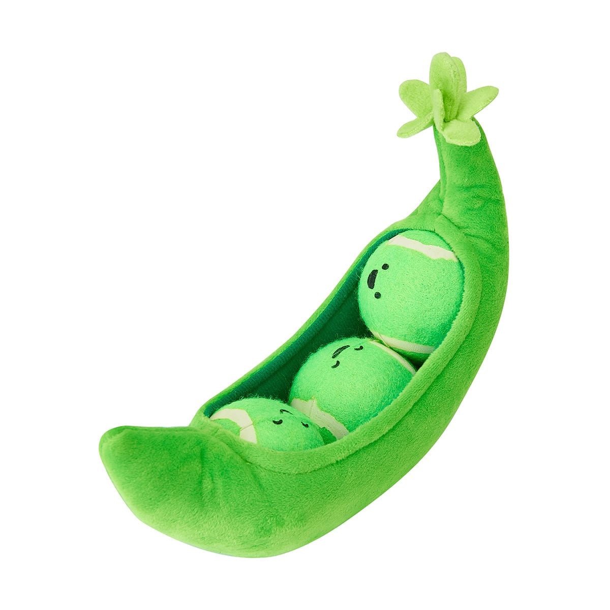 3 peas in a pod dog toy