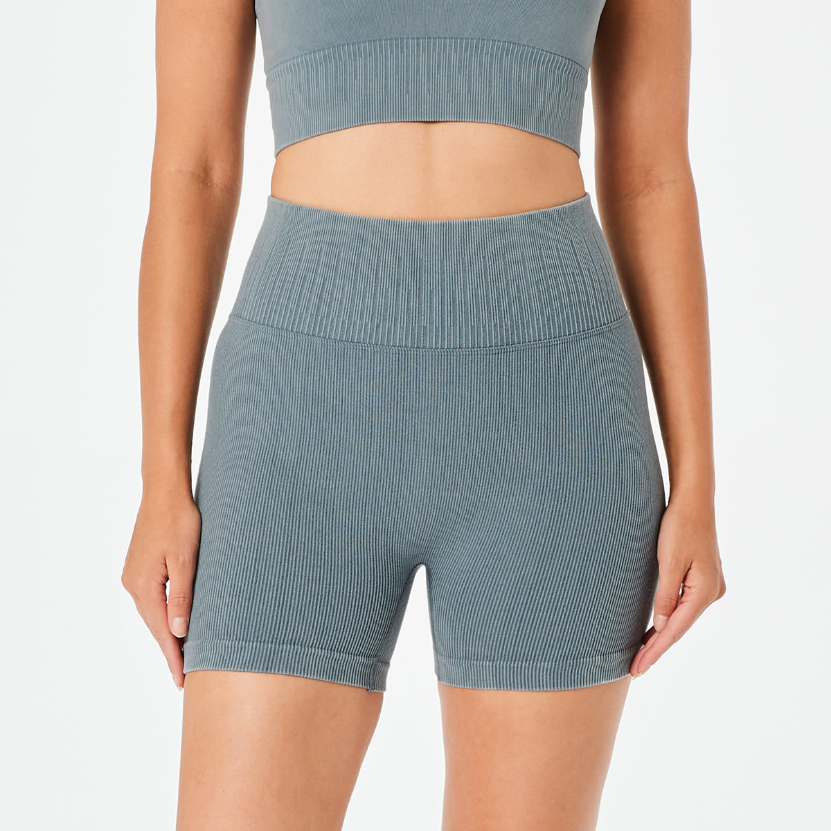 Active Womens Seamfree Mid Bike Shorts 