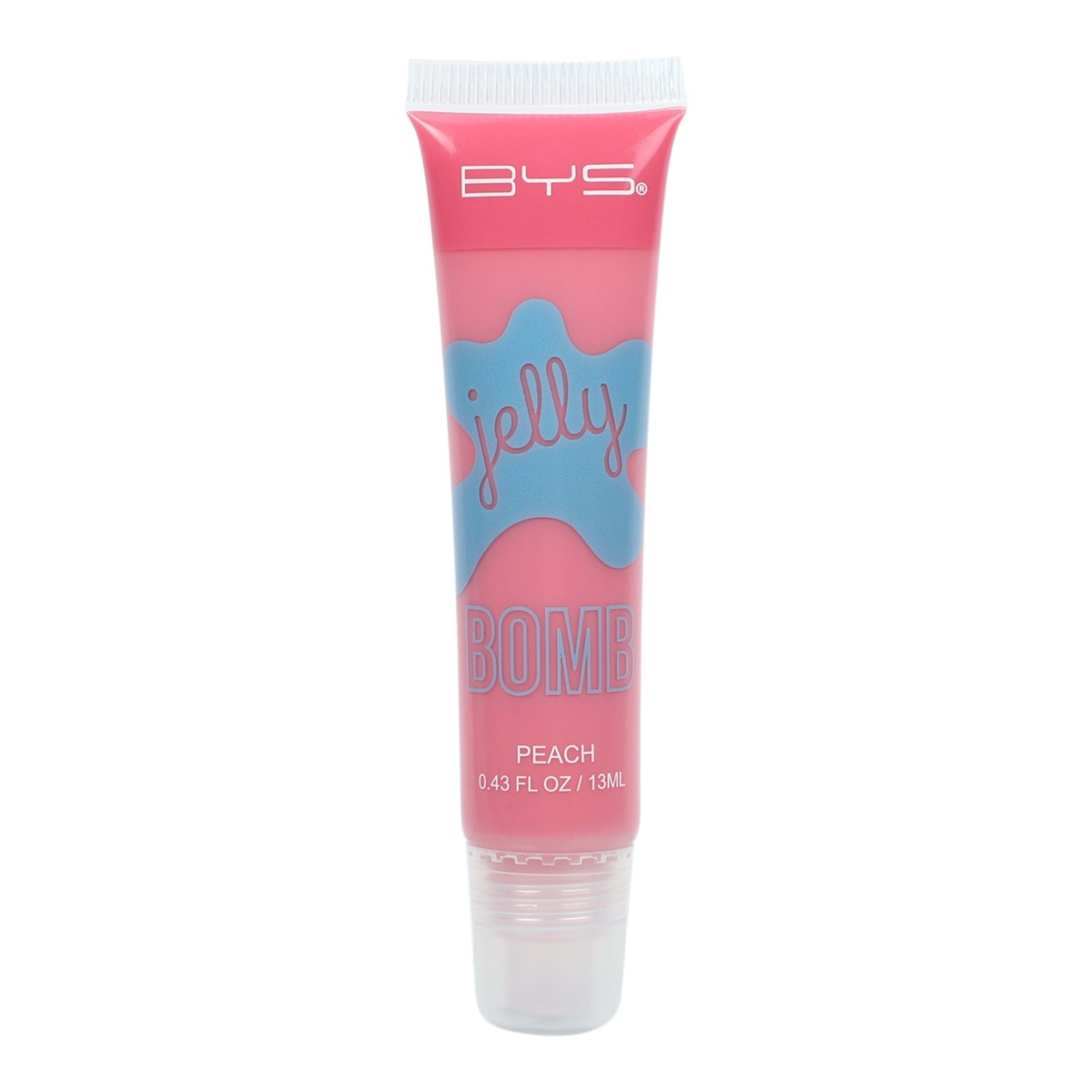 2 BYS Jelly Bomb Lip Gloss - Peach, 2 of 2