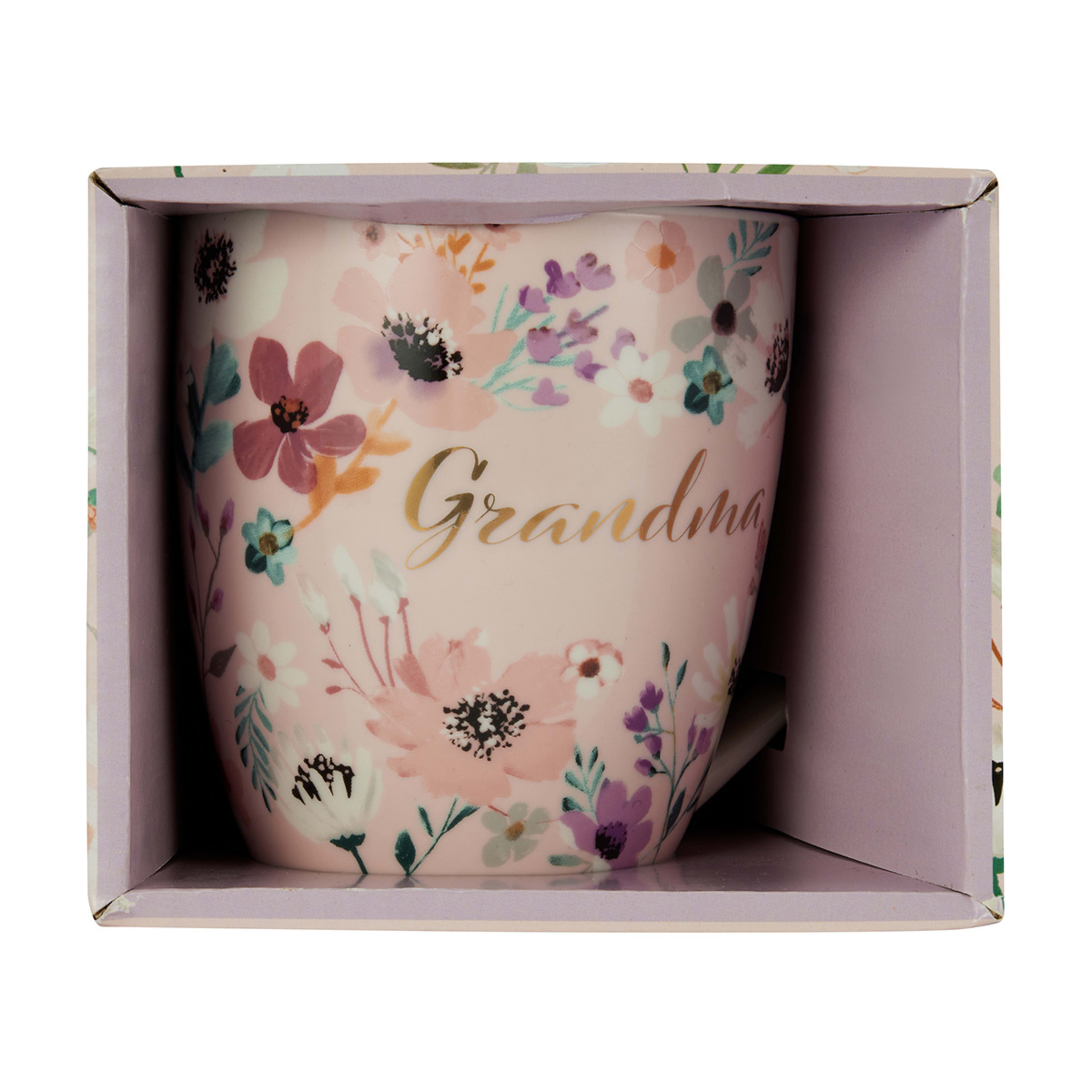 Floral Grandma Mug Kmart