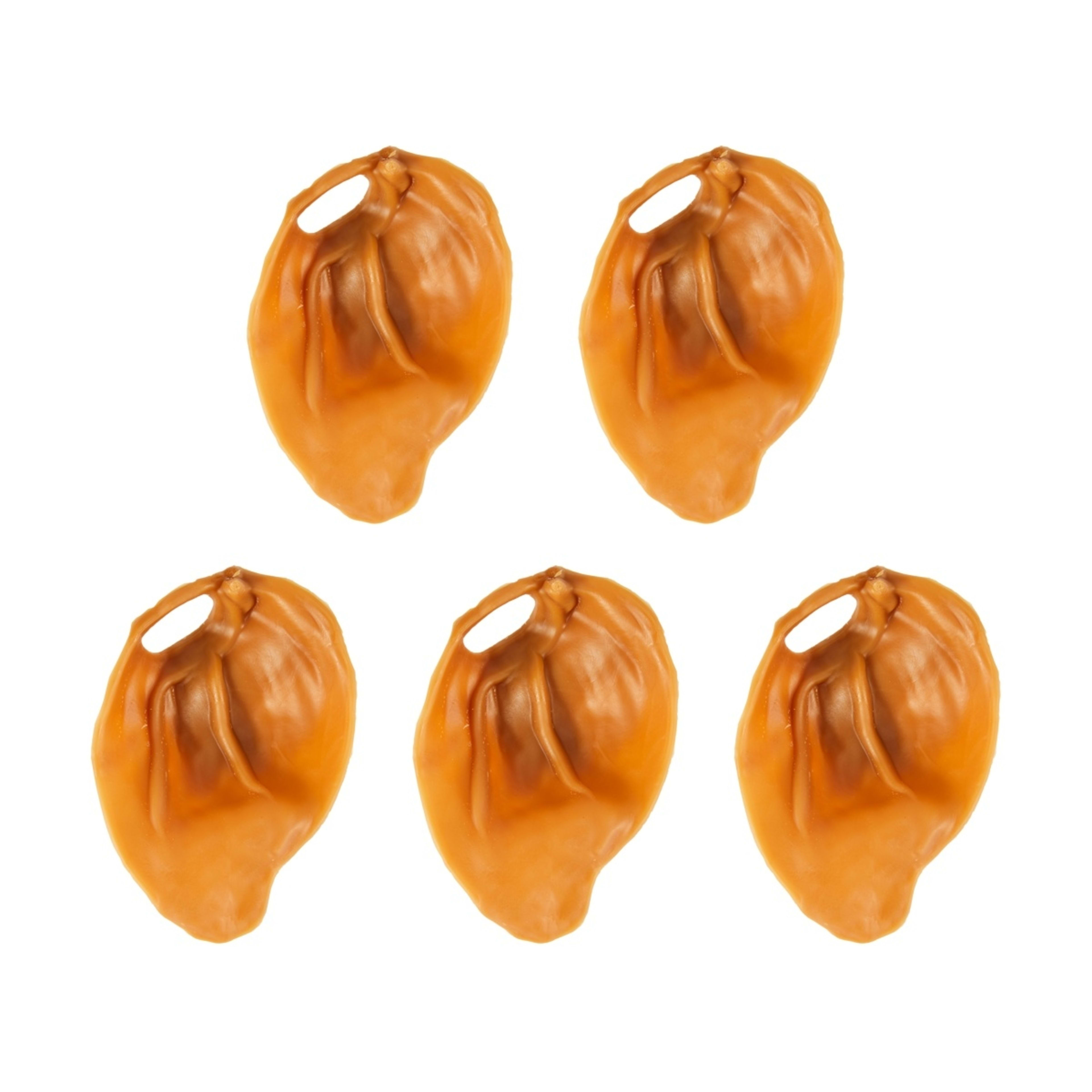2 5 Pack Pet Treat Veggie Pig Ears - Large, 2 of 3