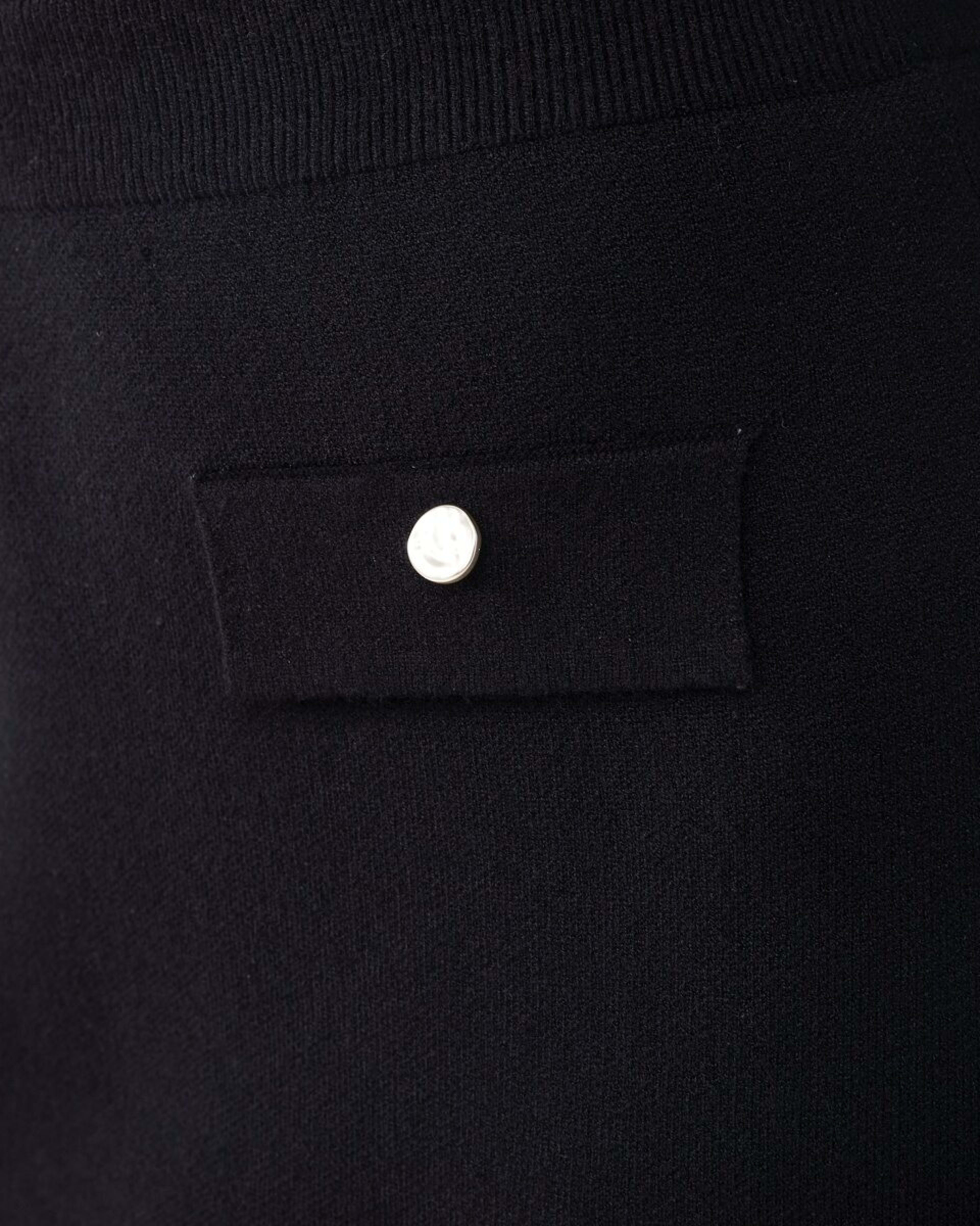 4 Compact Knit Mini Skirt Black, 4 of 6