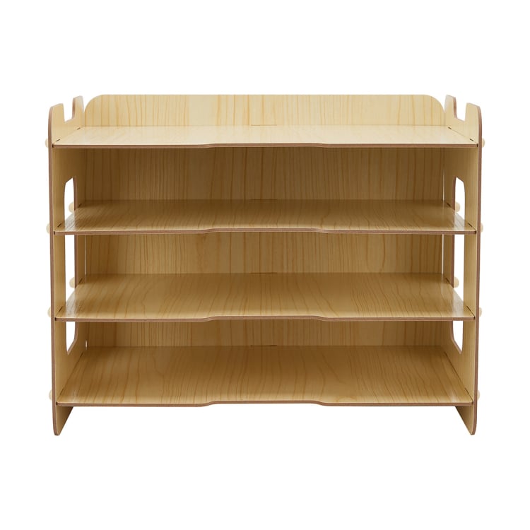 Shelf Desk Organiser Wood Look Kmart