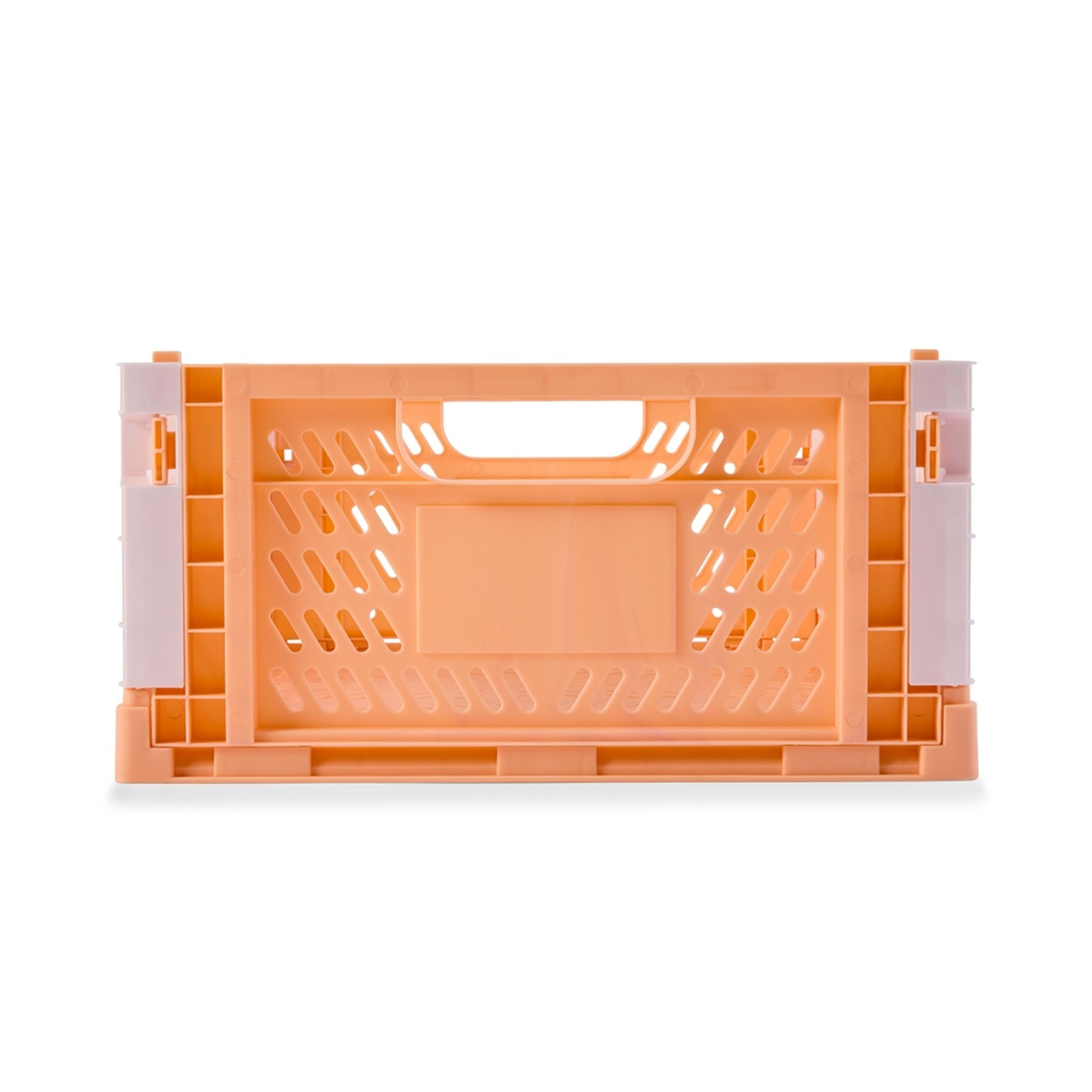 7 15L Collapsible Crate - Medium, Peach, 7 of 10