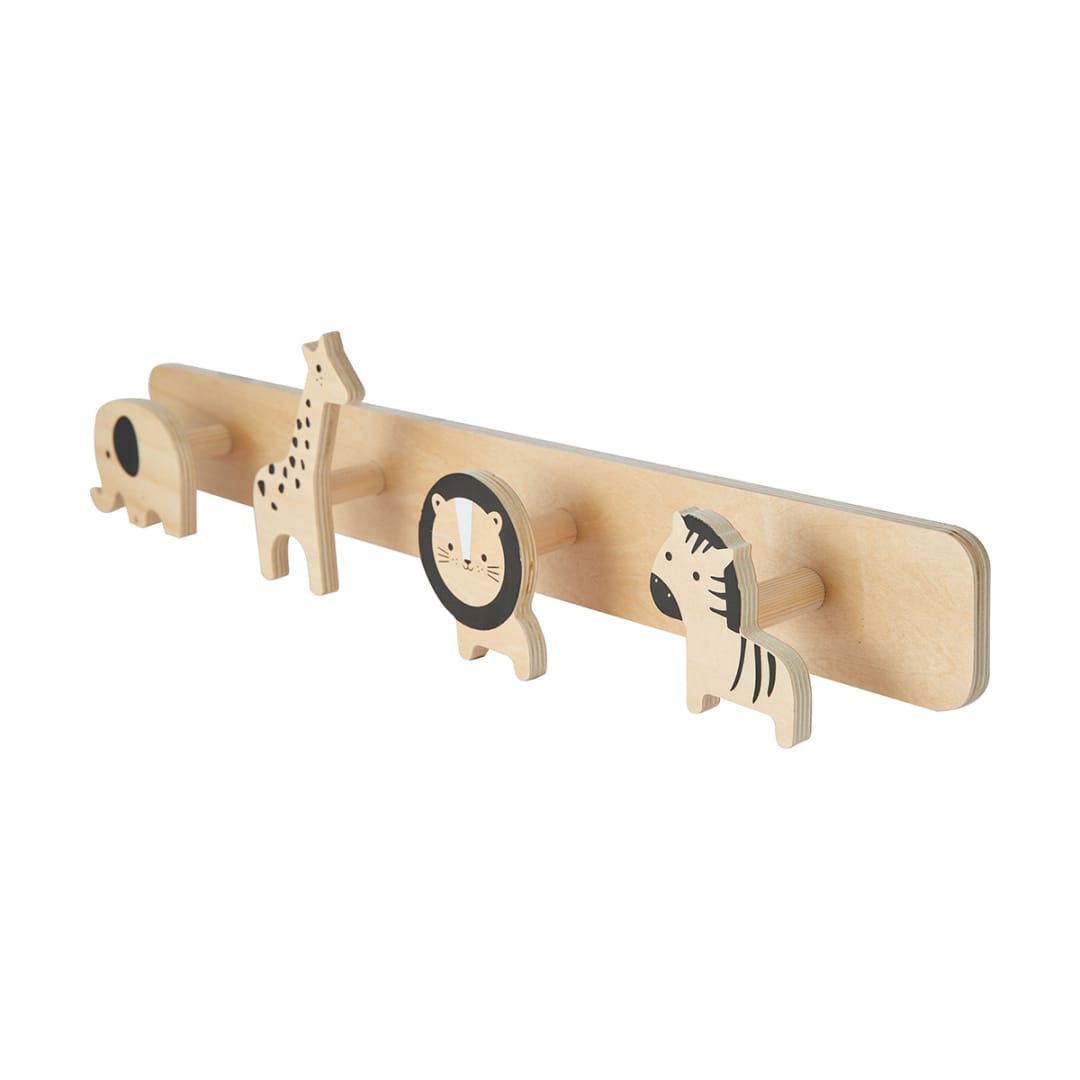 Wooden Animal Hooks - Kmart