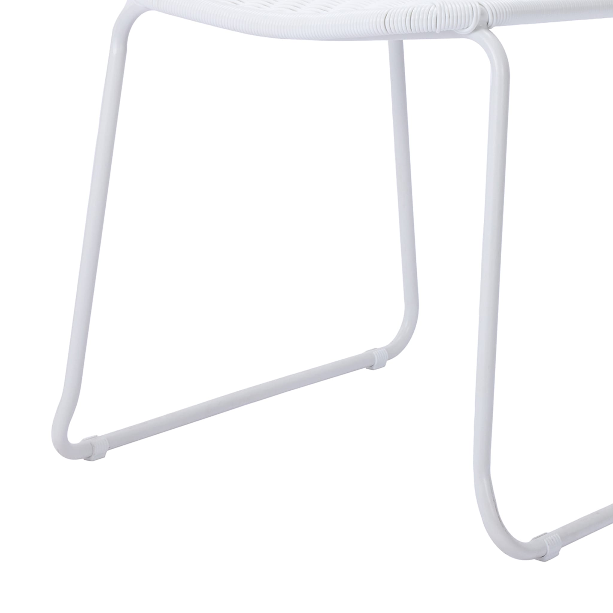 Positano Woven Dining Chair White Kmart