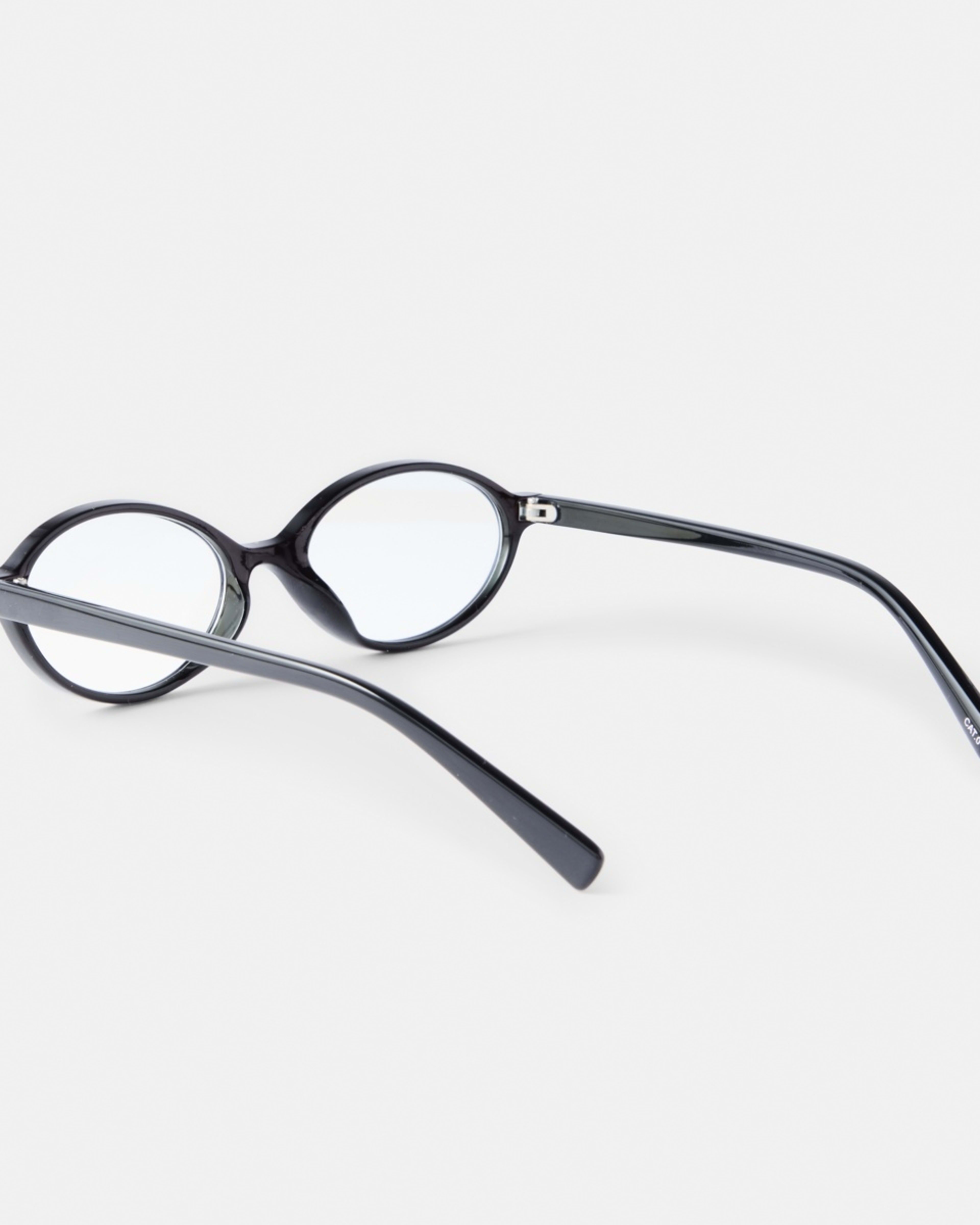 3 Womens Oval Blue Light Glasses Black, 3 of 7