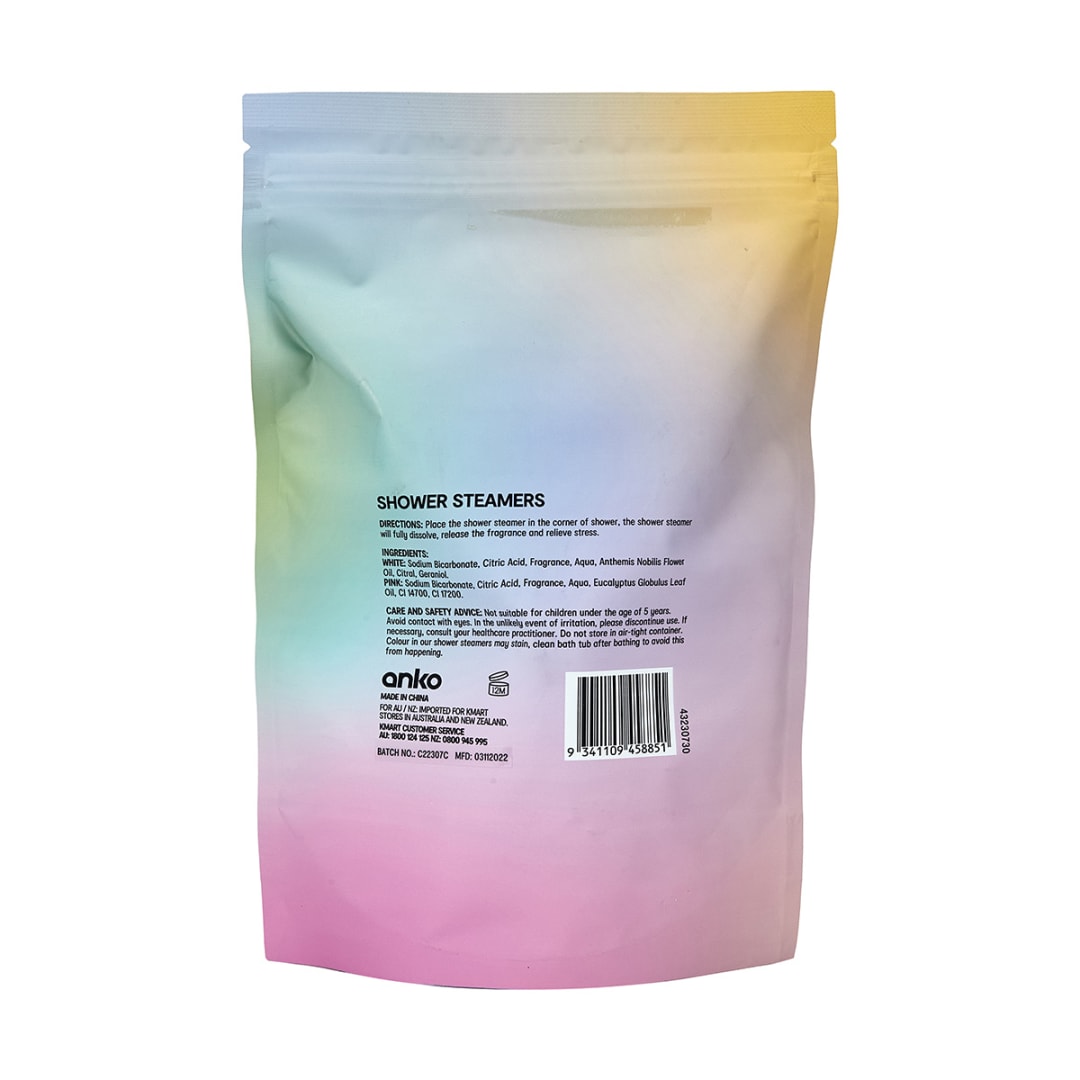 6 Pack Bath Aromatherapy Fizzies and Sweet Dreams Steamers Relaxing