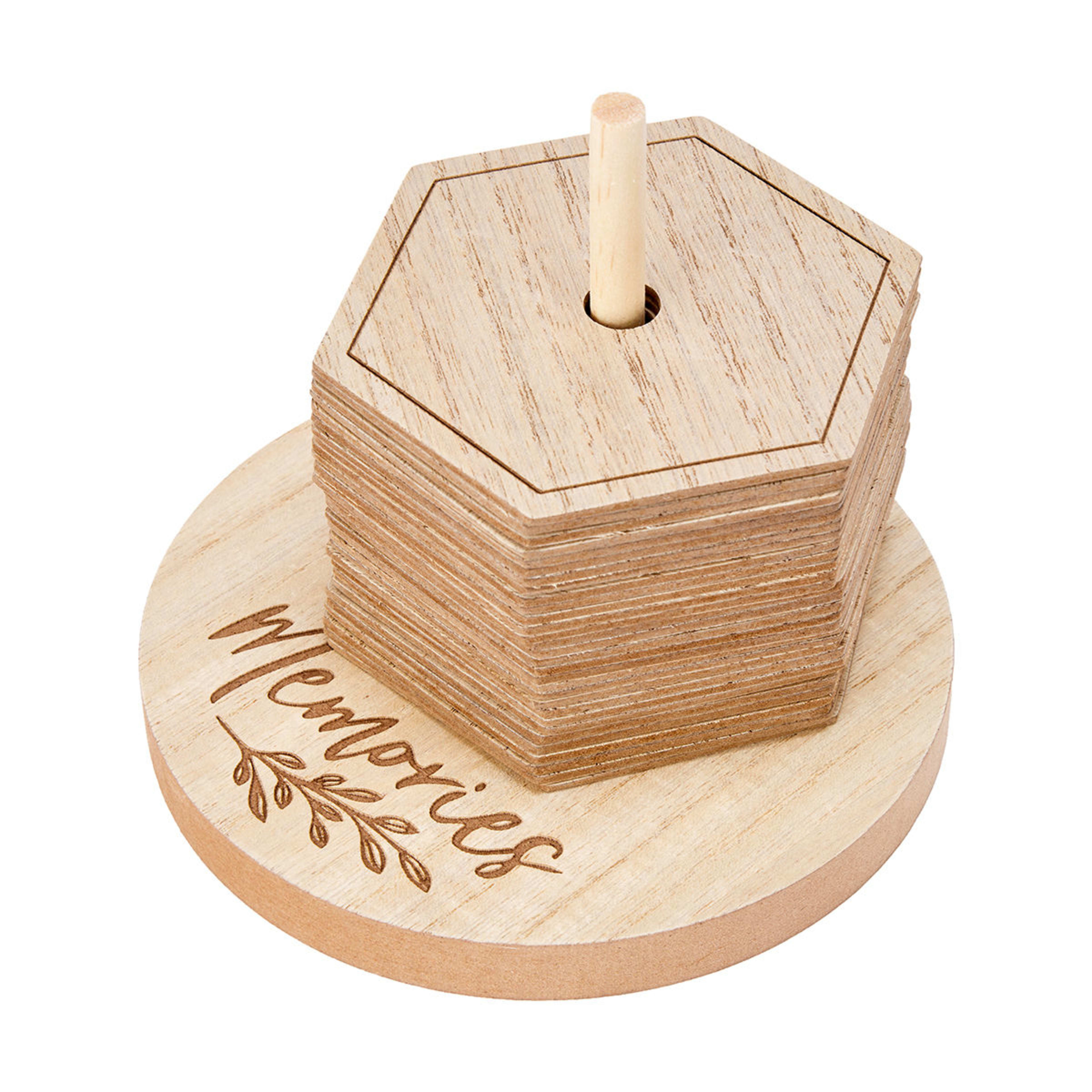 3 Keepsake Stackable Guest Book, 3 of 9