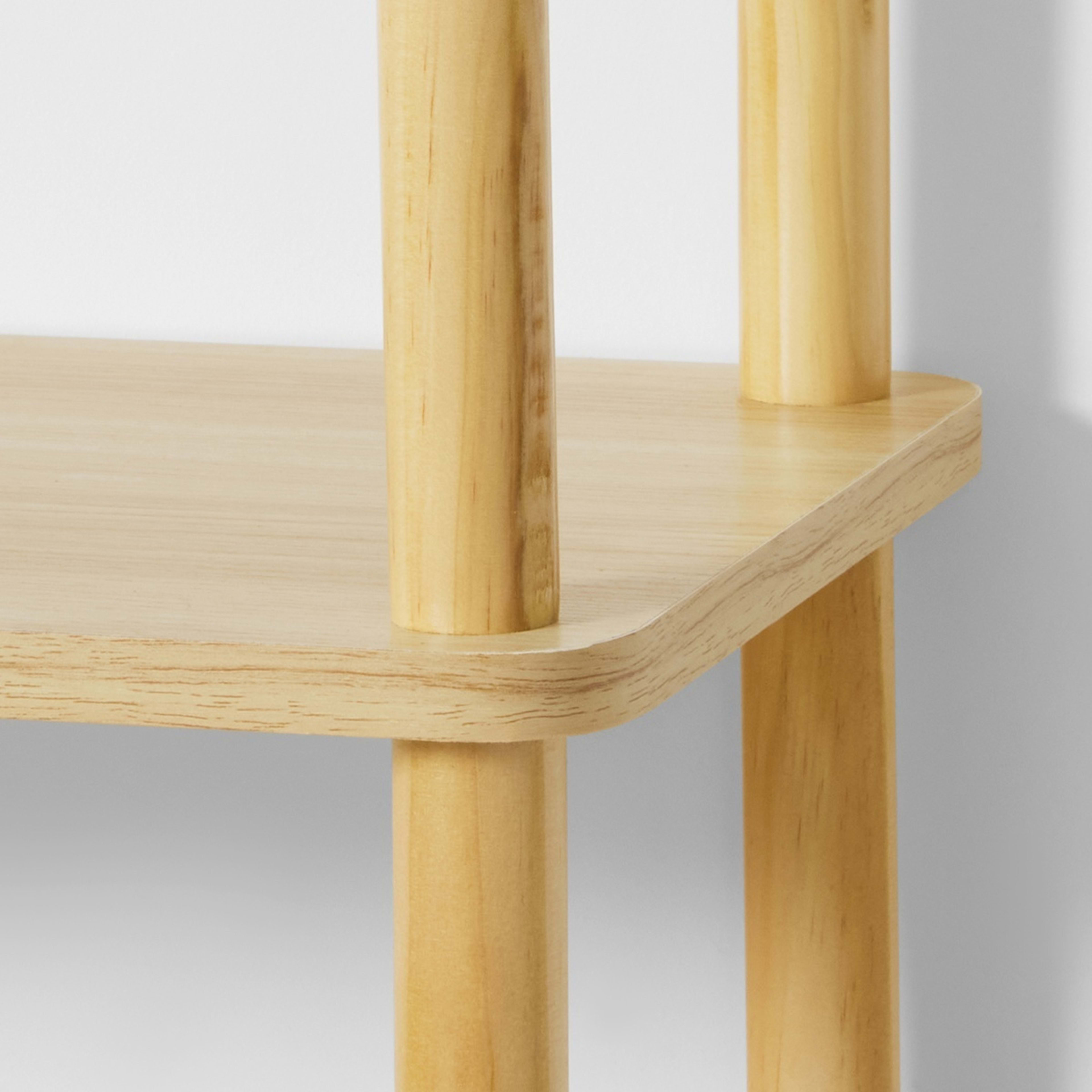 7 Wide Oak Bookshelf, 7 of 10