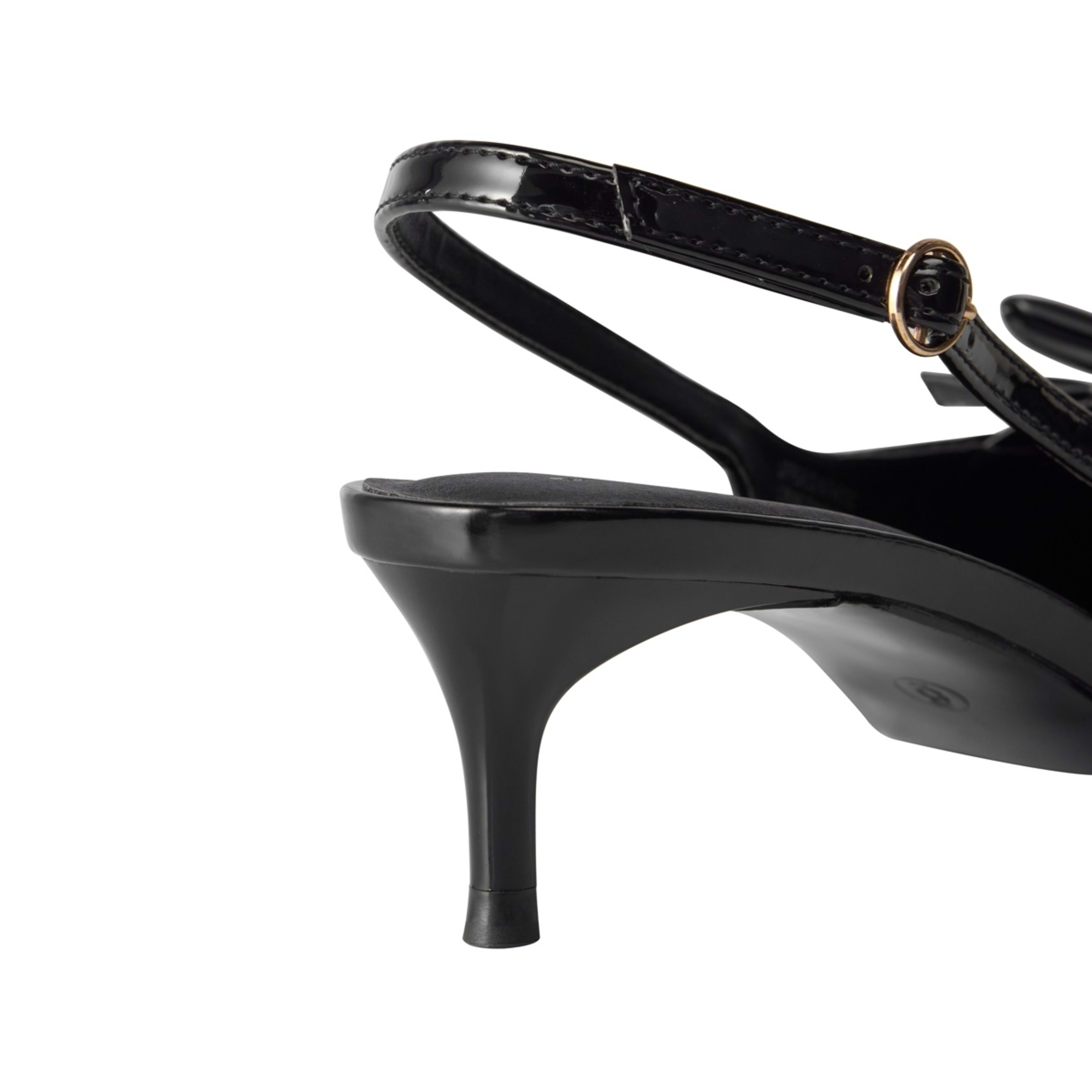 5 Slingback Kitten Heels Black, 5 of 5