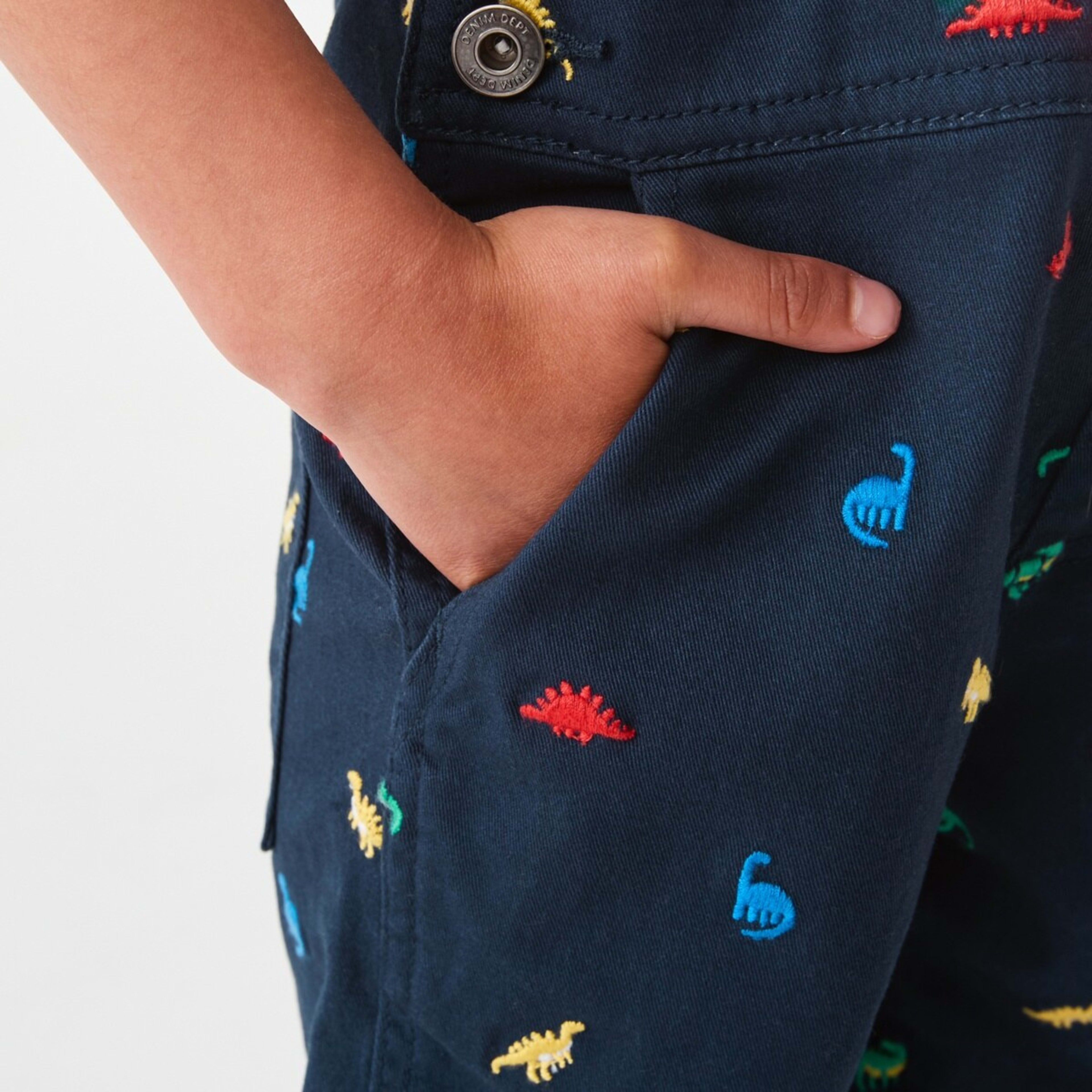 6 Overalls Dress Dino, 6 of 10