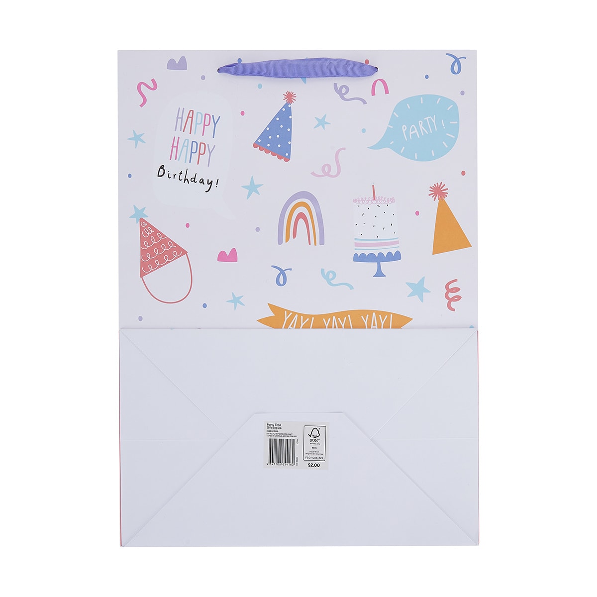 Party Time Gift Bag Extra Large Kmart