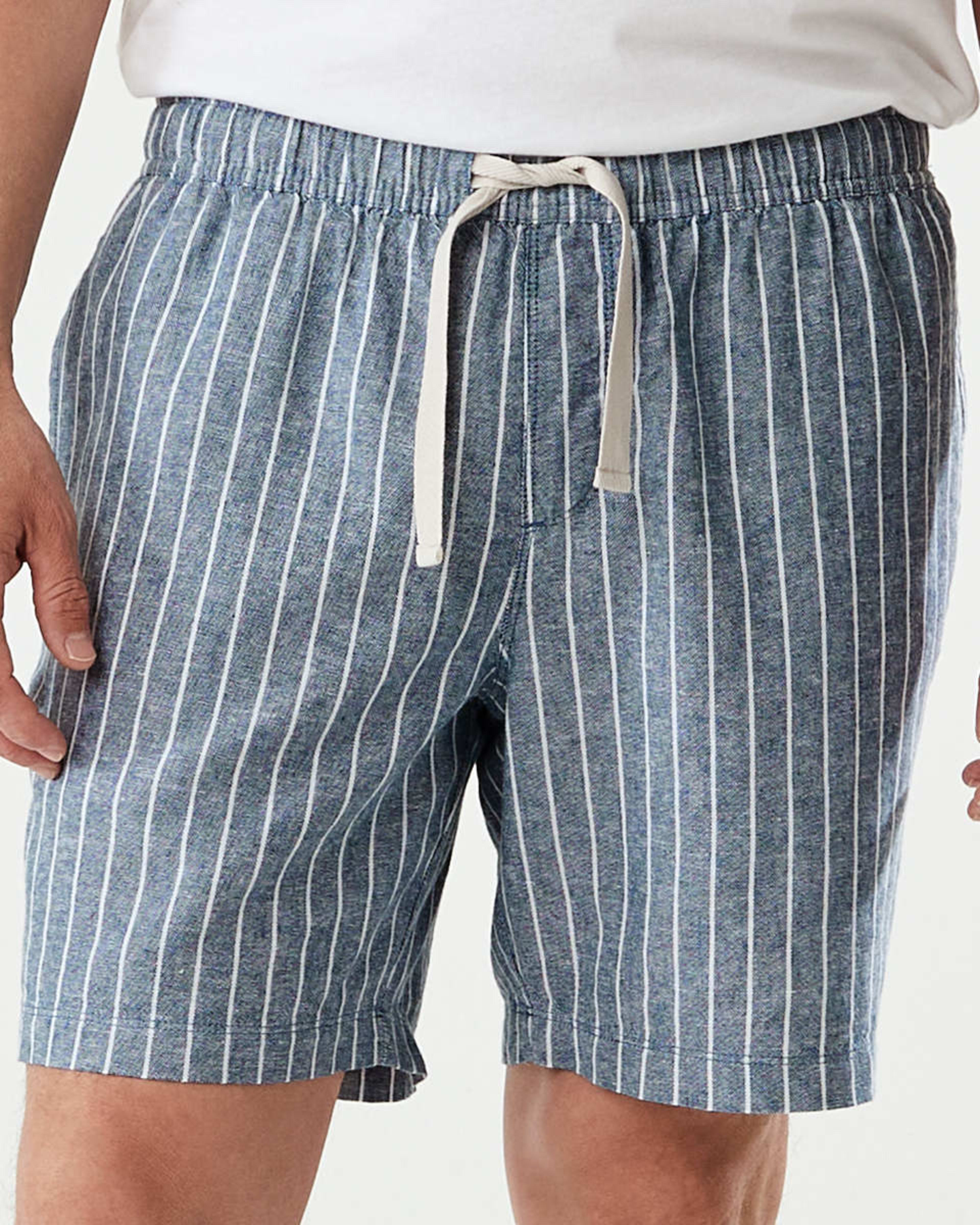 Linen Blend Volley Shorts Kmart