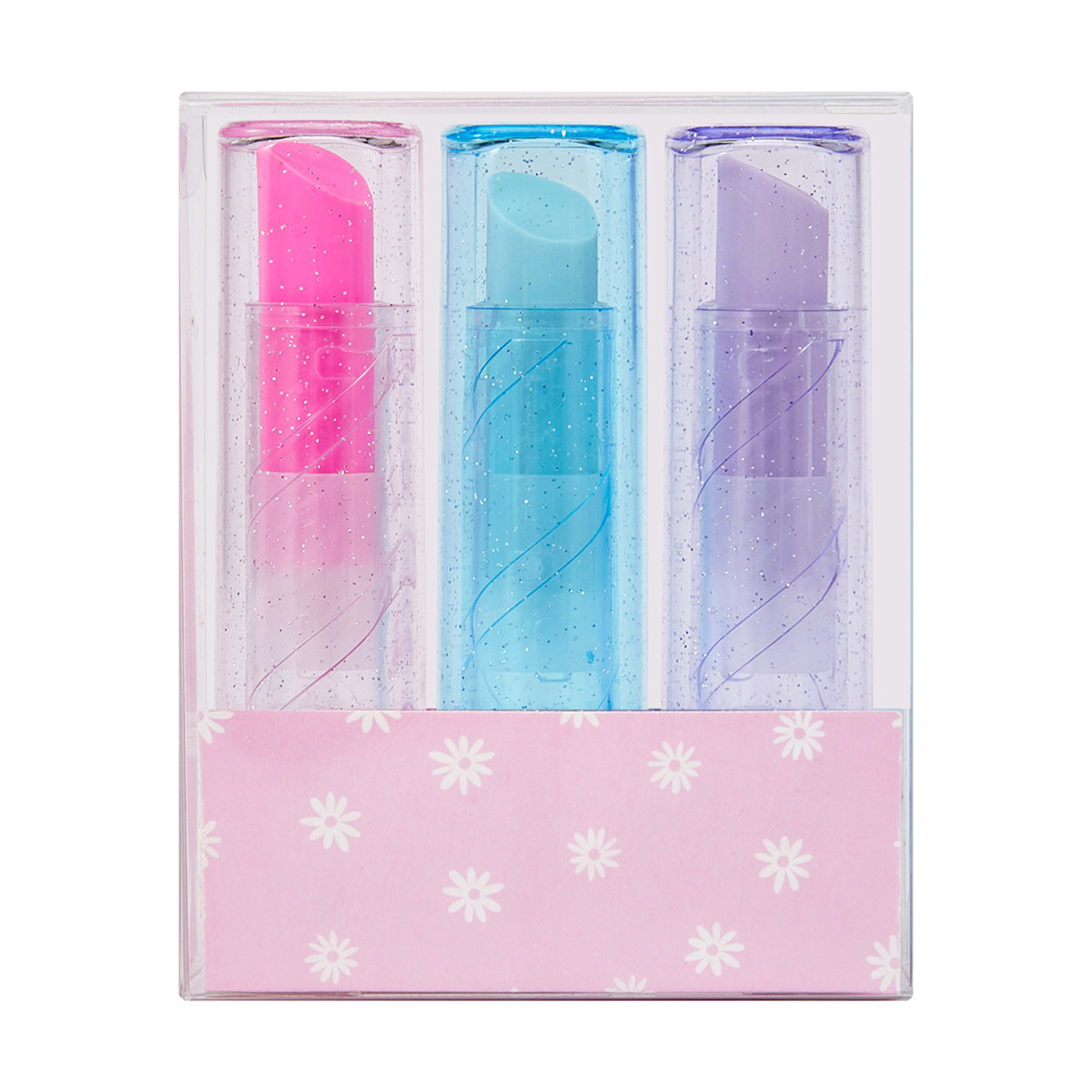 3 Pack Lipstick Erasers Kmart