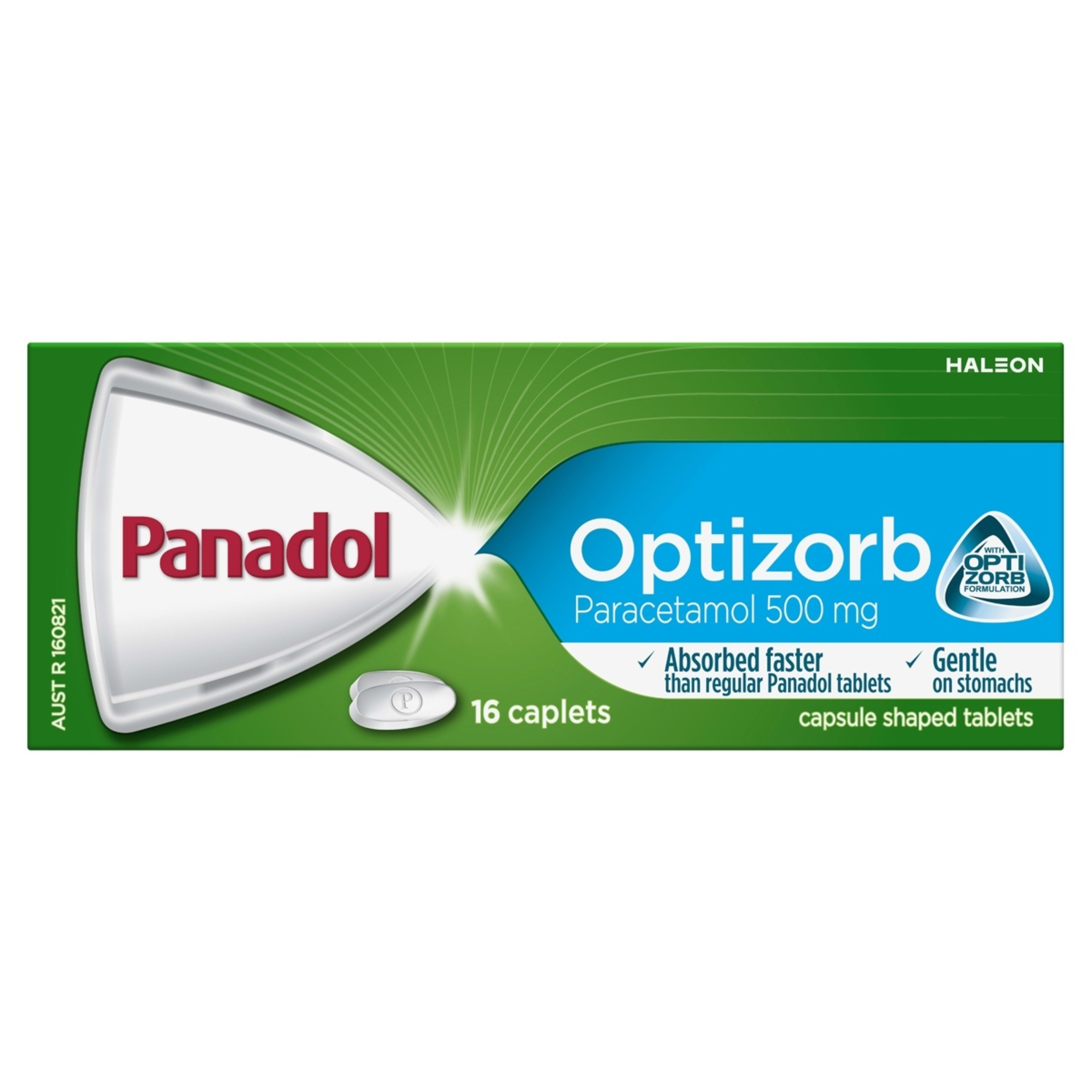2 16 Pack Panadol Optizorb Paracetamol 500mg, 2 of 9
