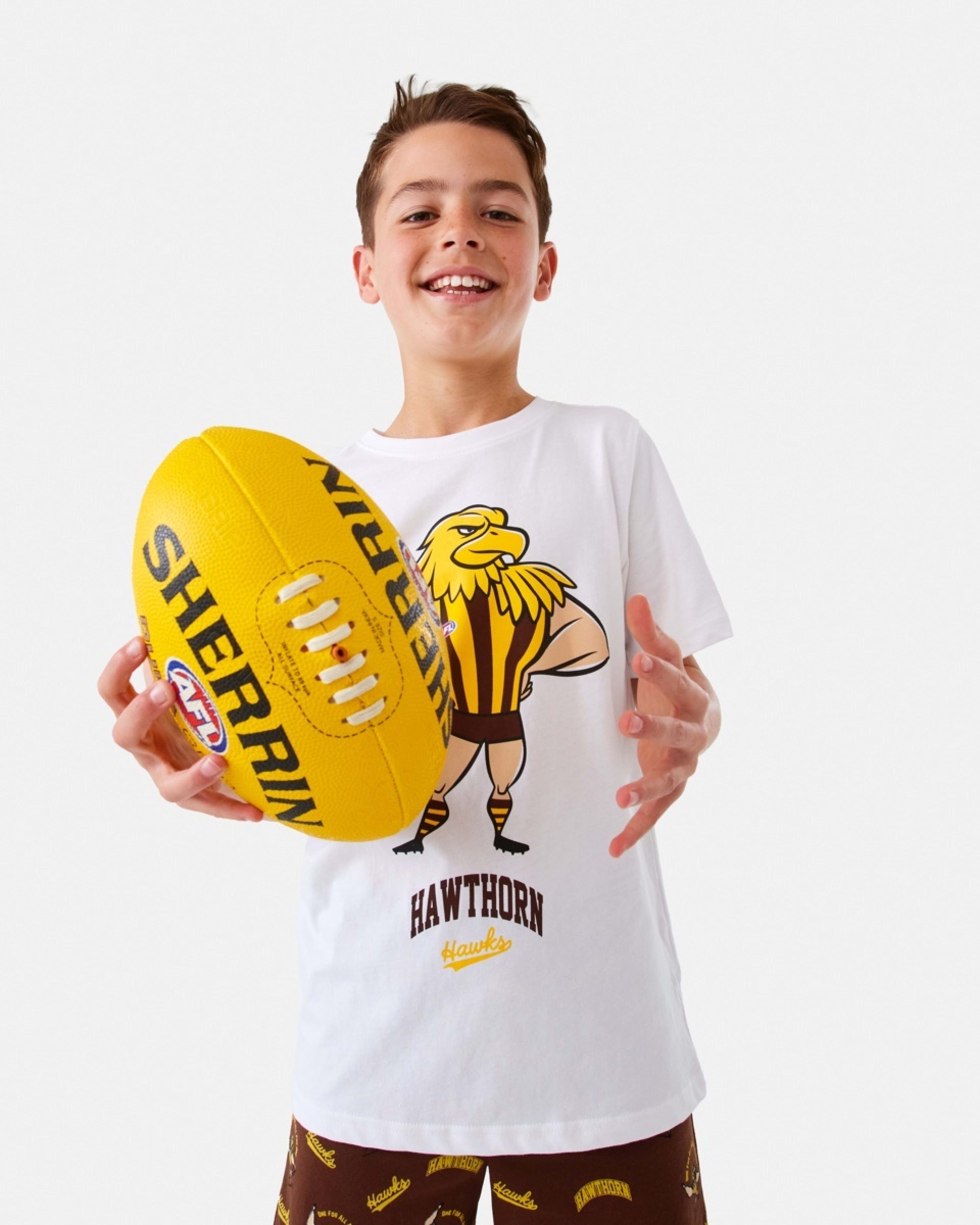2 Active Kids AFL Pyjama Set Hawthorn, 2 of 10