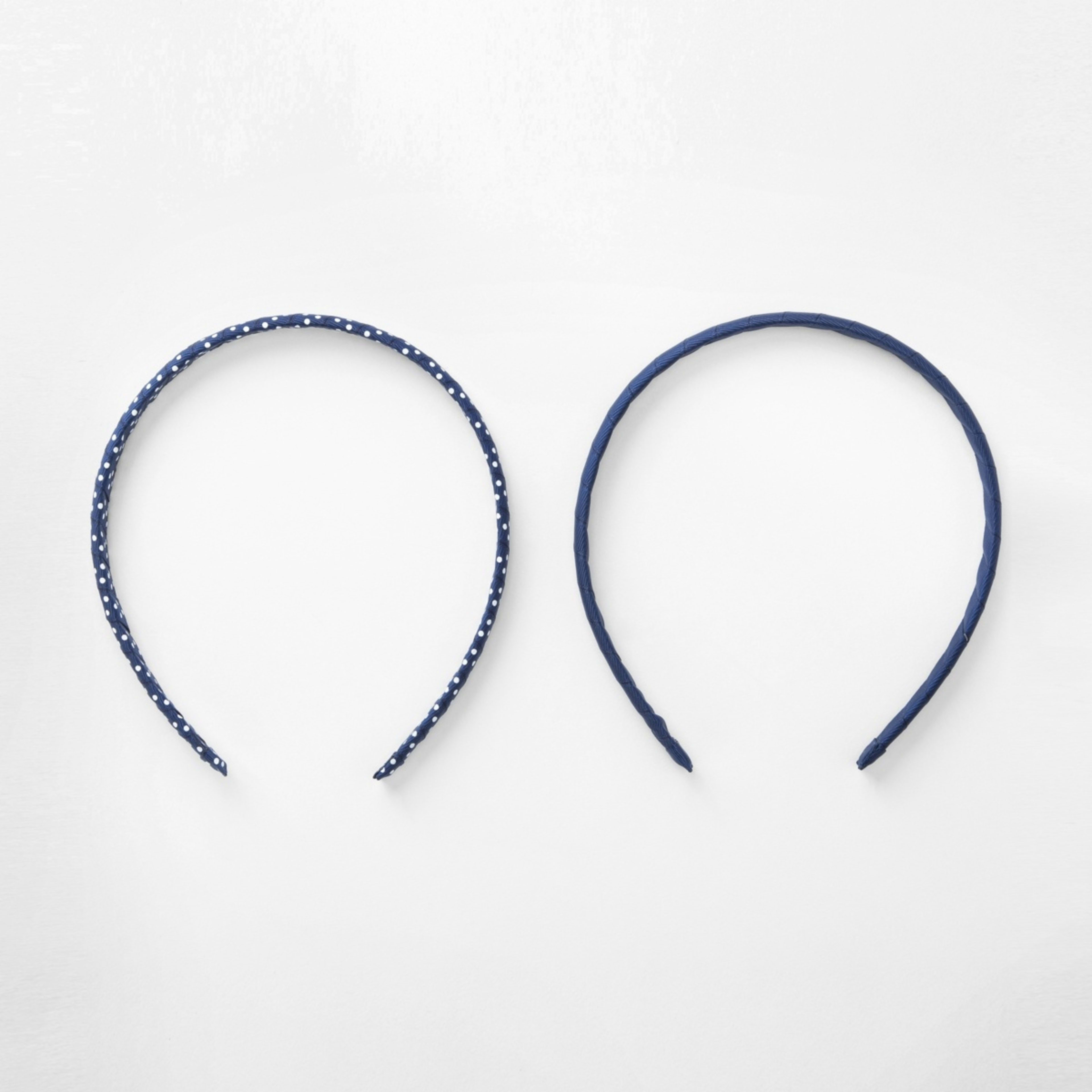 2 Pack Back to School Headbands Navy Kmart