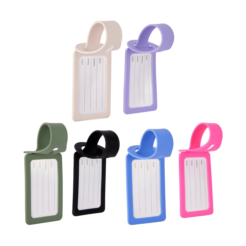 2 Piece Luggage Tags Assorted Kmart