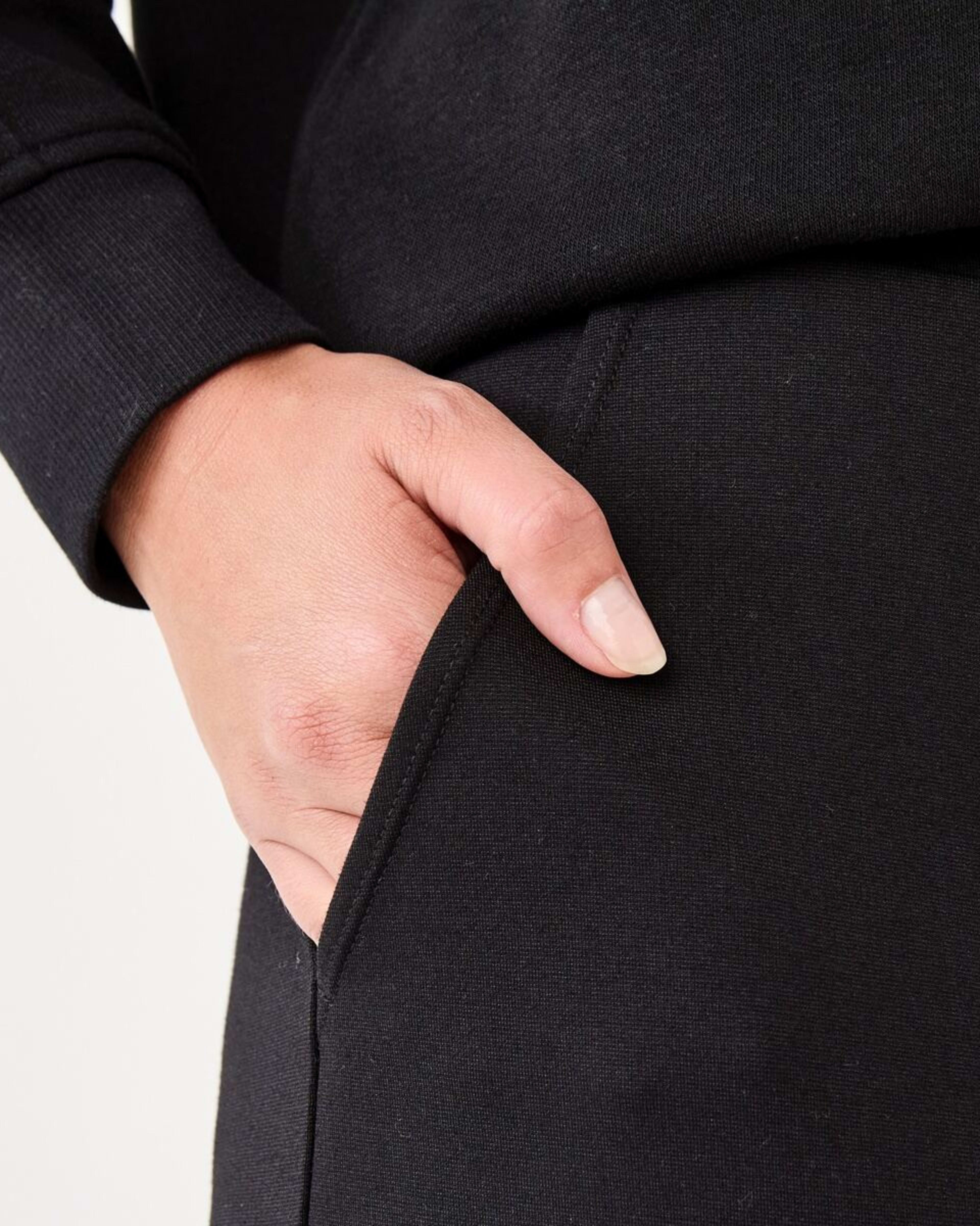 5 Ponte Trackpants Black, 5 of 7
