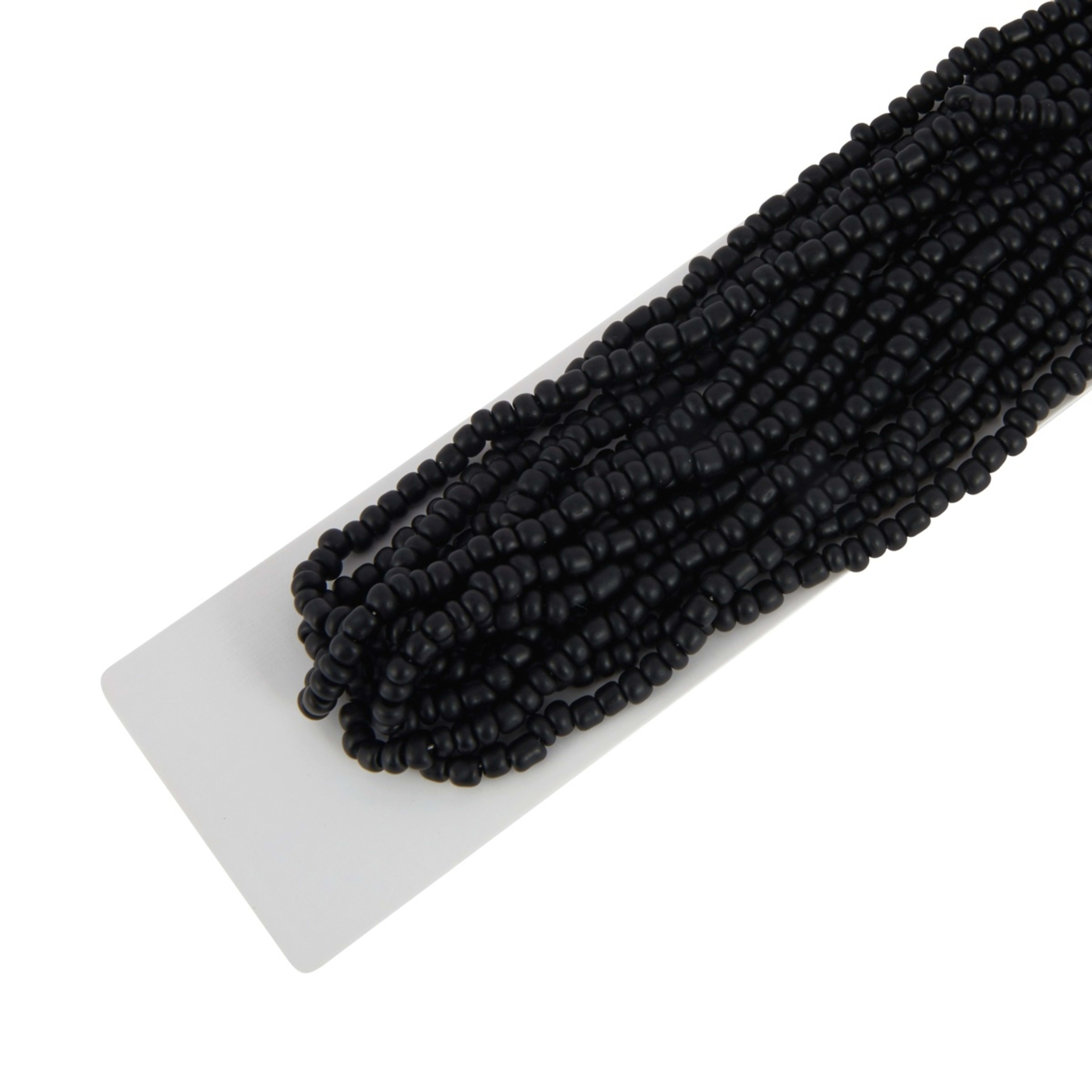 2 Jewellery Making Beads - Black, 2 of 2