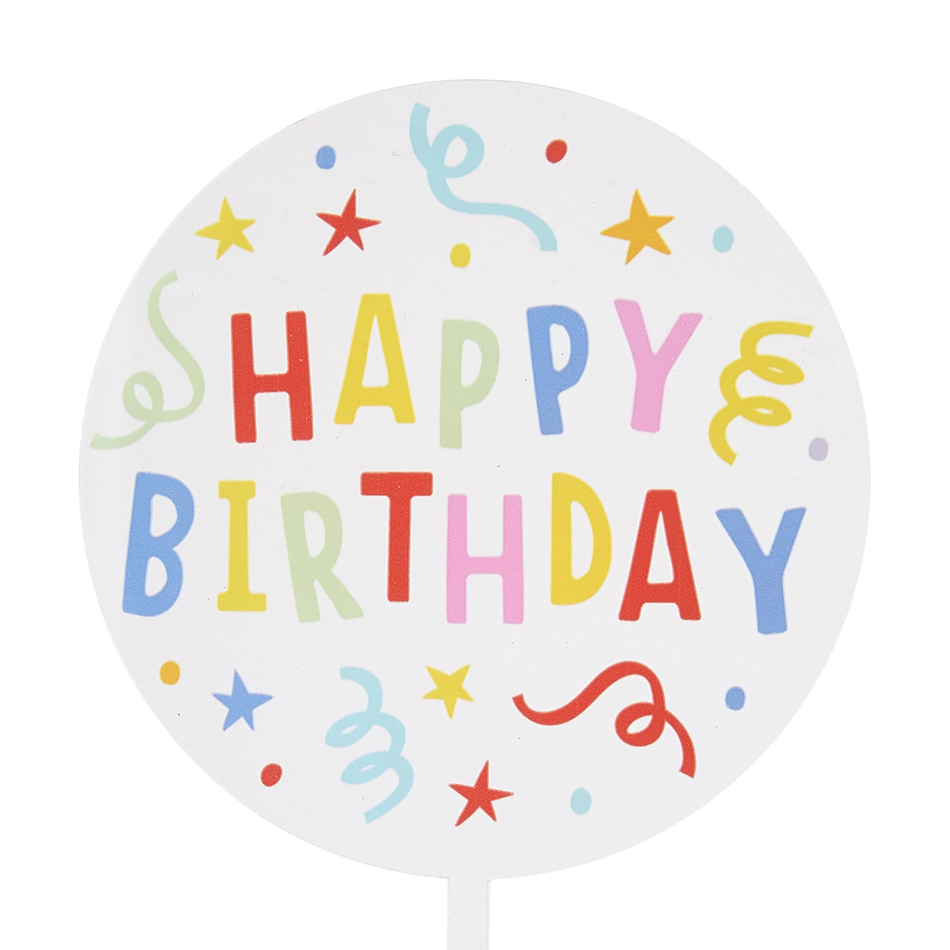 Happy Birthday Cake Topper Kmart