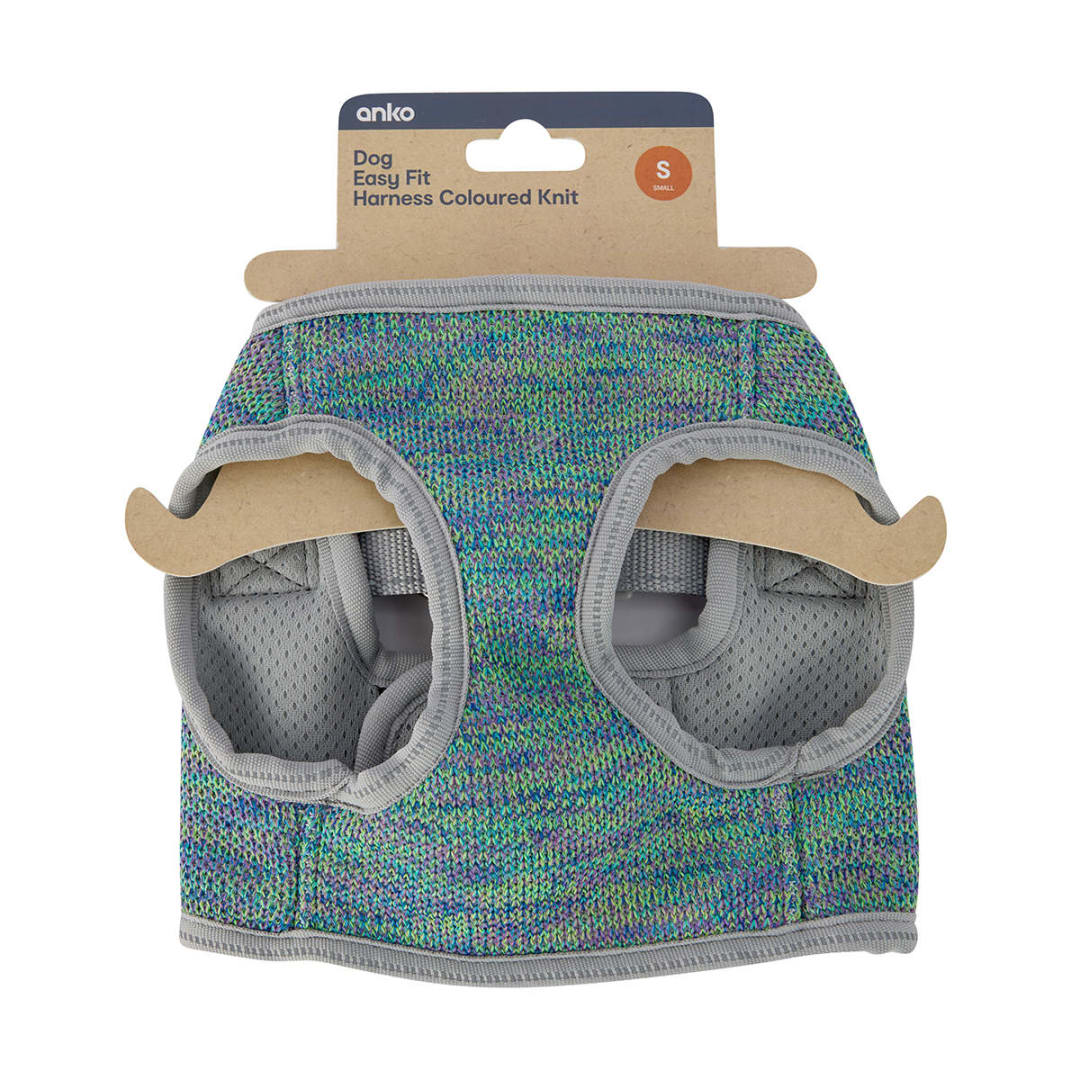 Dog Harness Coloured Knit Small Kmart
