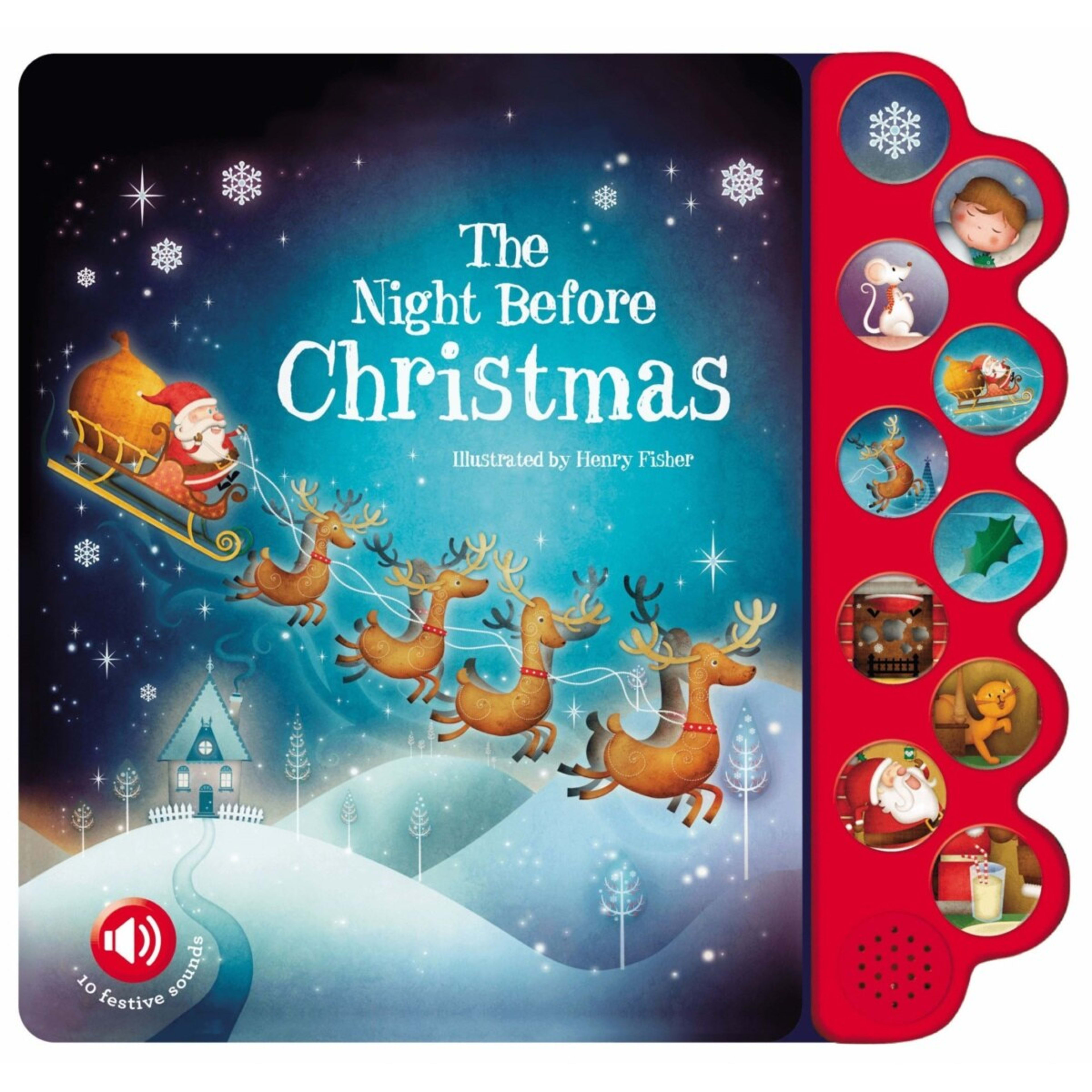 1 The Night Before Christmas by Henry Fisher - Sound Book, 1 of 3