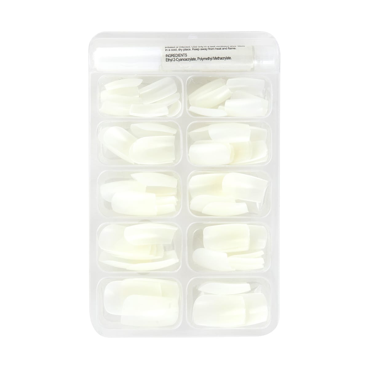 OXX Studio 100 Pack Artificial Nails with Adhesive Kmart