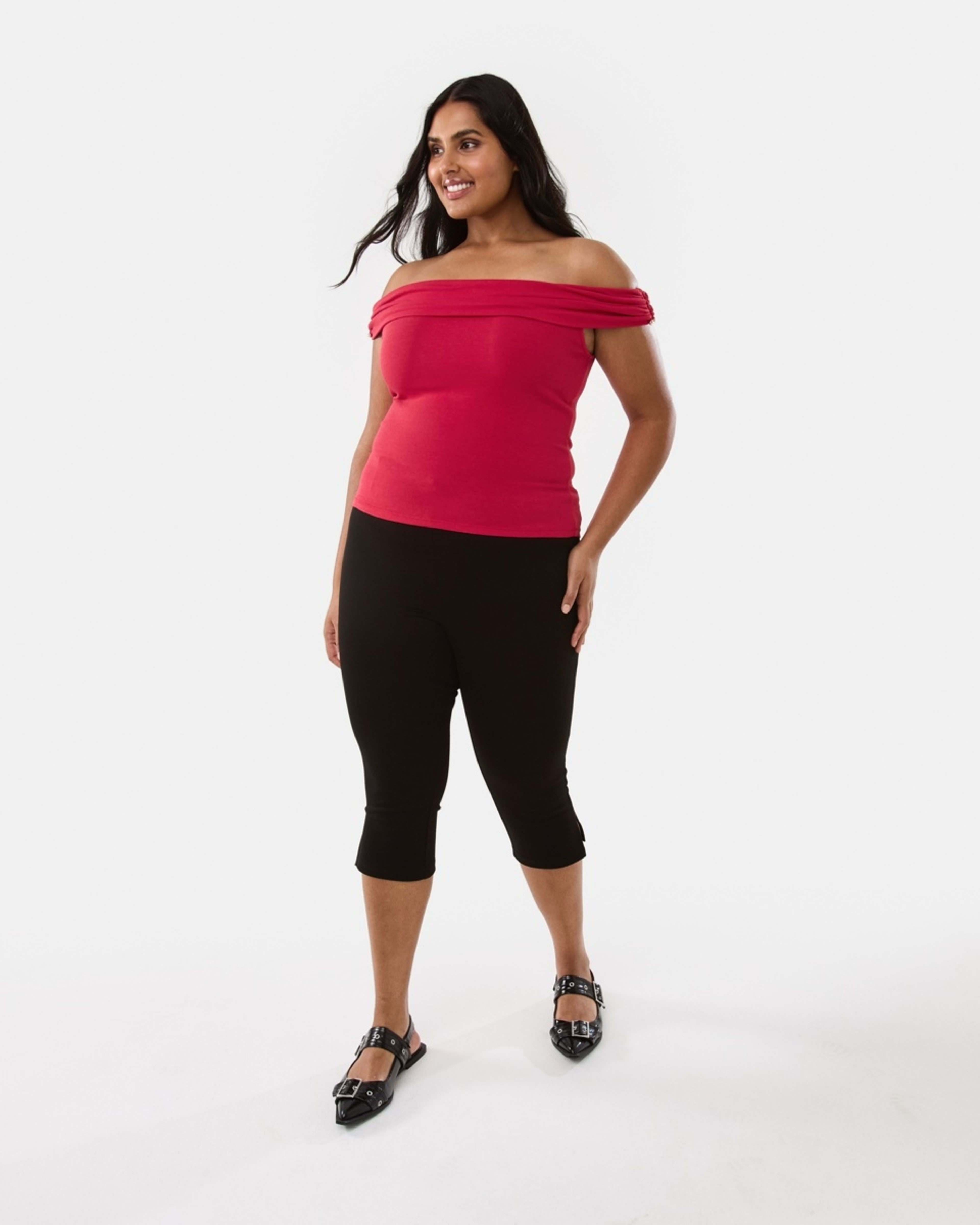 4 Capri Pants Black, 4 of 8