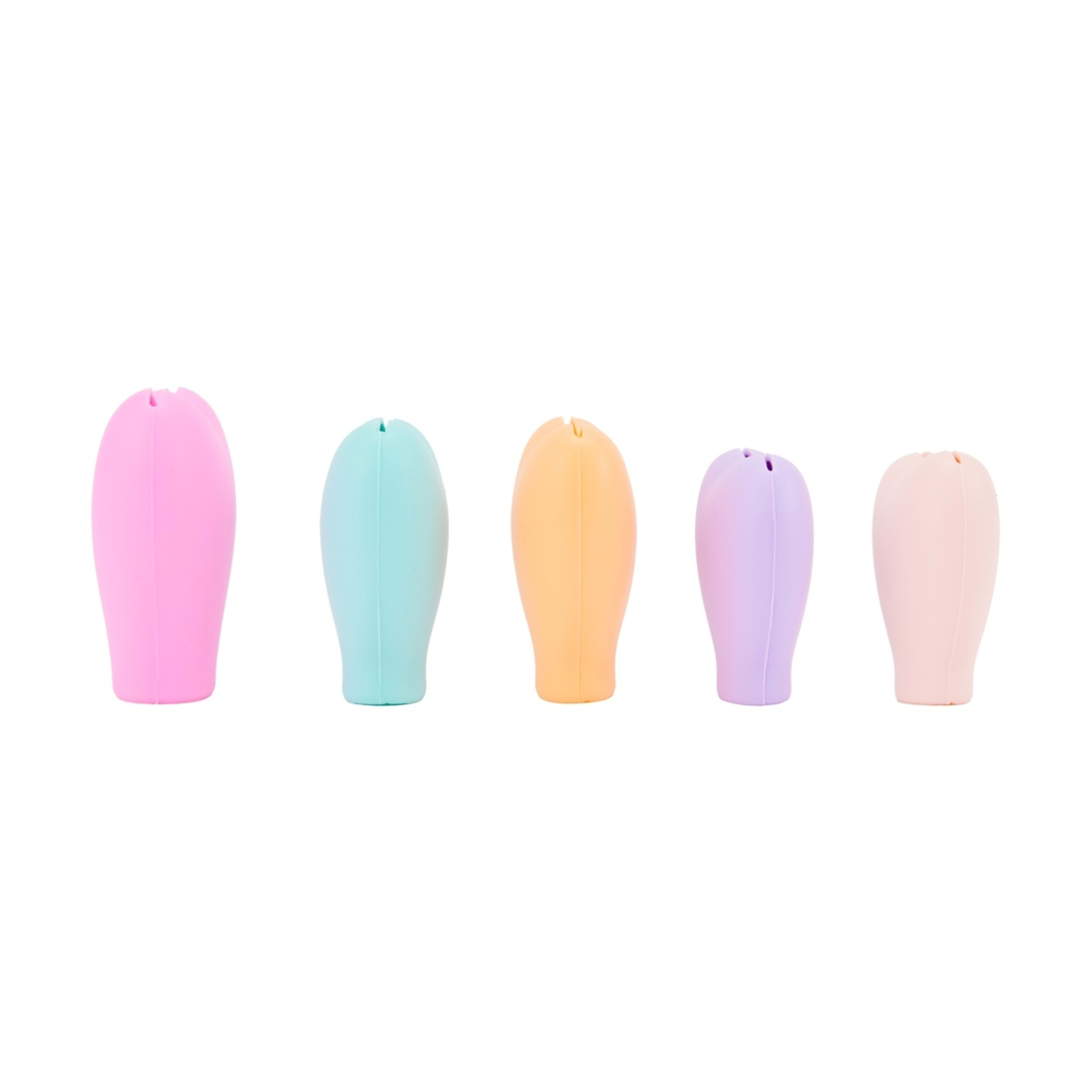 4 OXX Cosmetics Silicone Makeup Brush Covers, 4 of 8