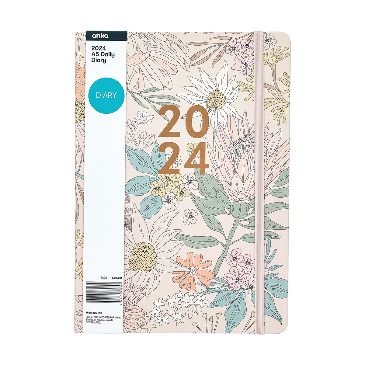 2024 A5 Daily Diary Wildflower Kmart   320951d5 3ee4 45ee 99d7 D84611facaa2 