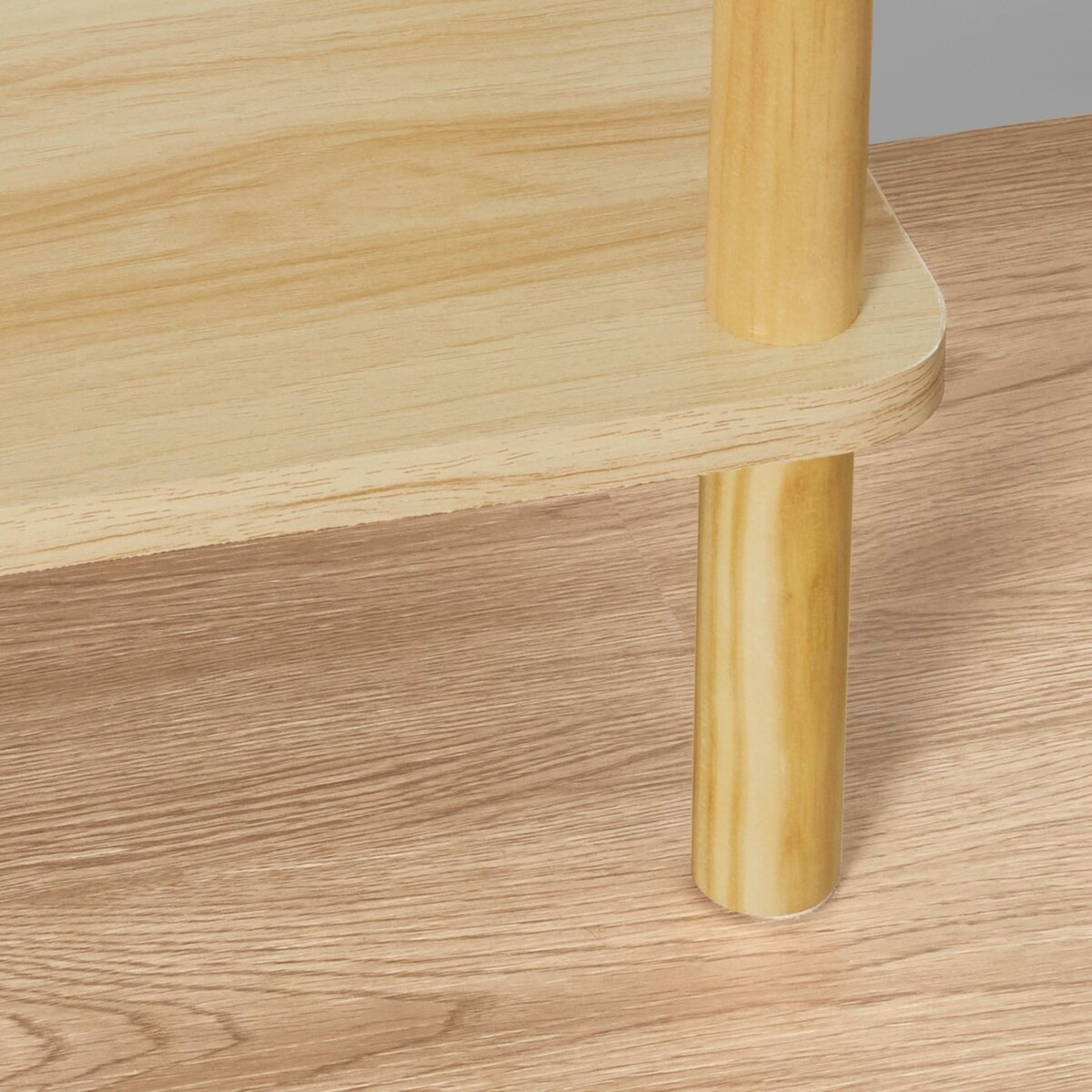 9 Wide Oak Bookshelf, 9 of 10