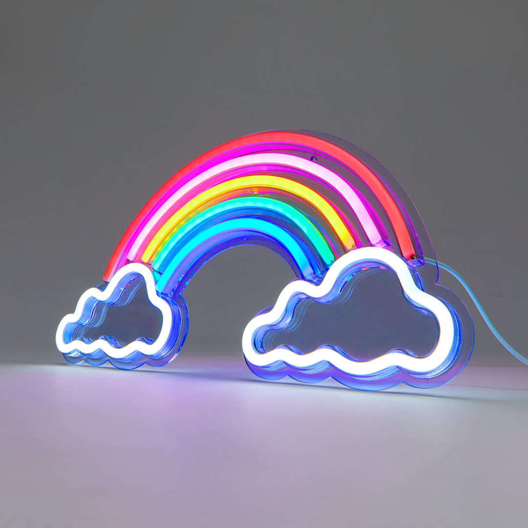 Rainbow Neon Light - Kmart