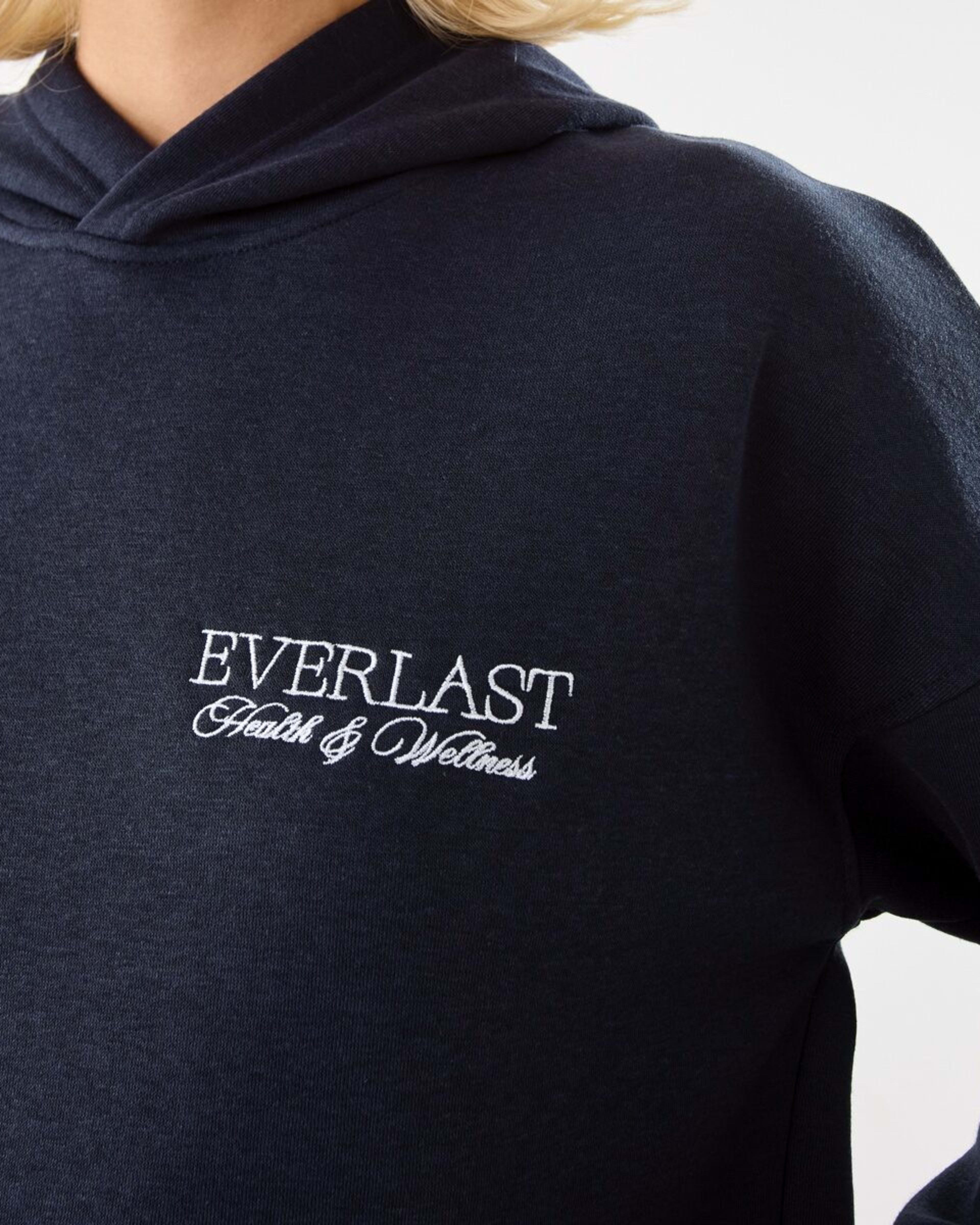 7 Everlast Womens Street Oversized Hoodie Washed Nvy, 7 of 8