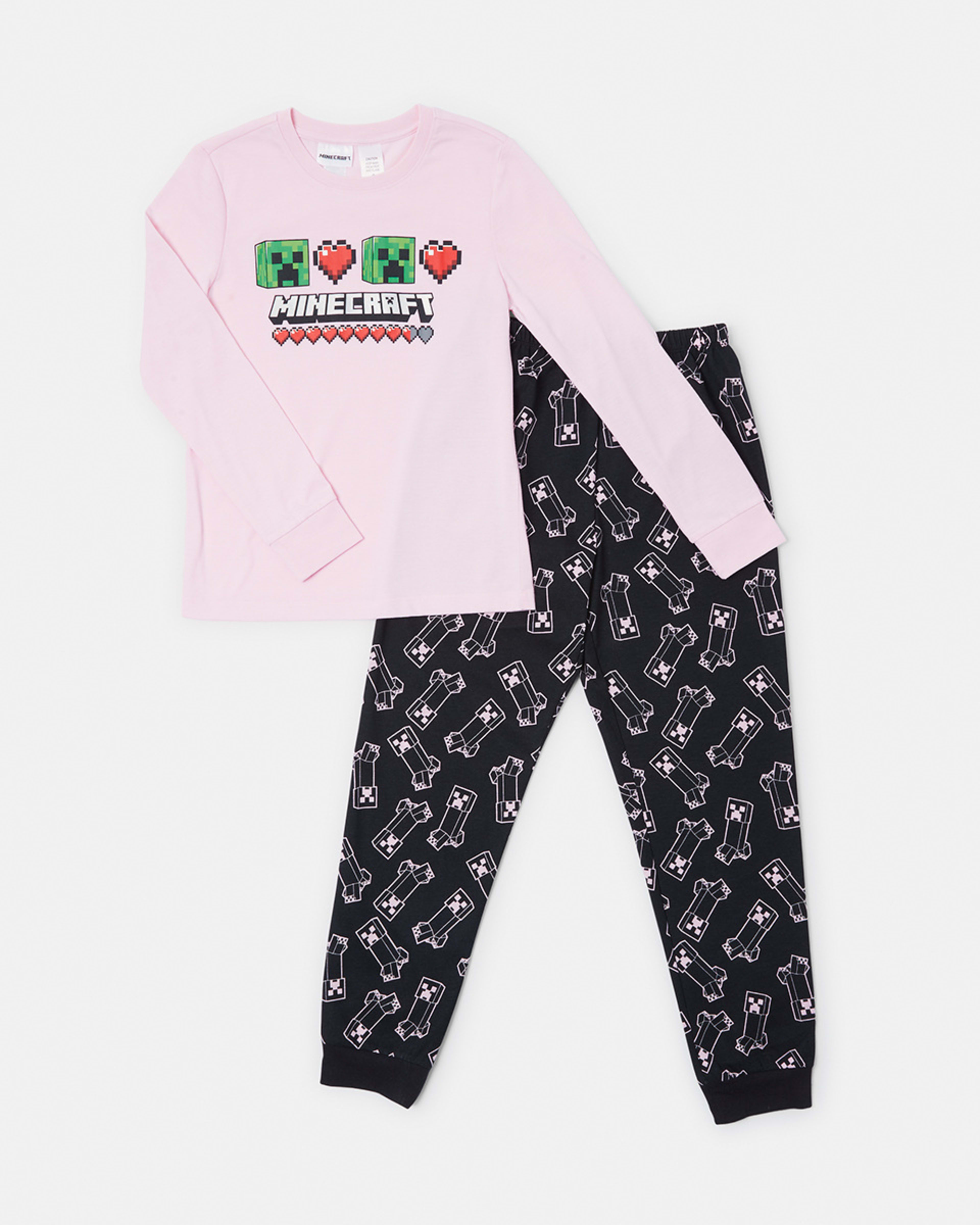Minecraft License Pyjama Set Kmart