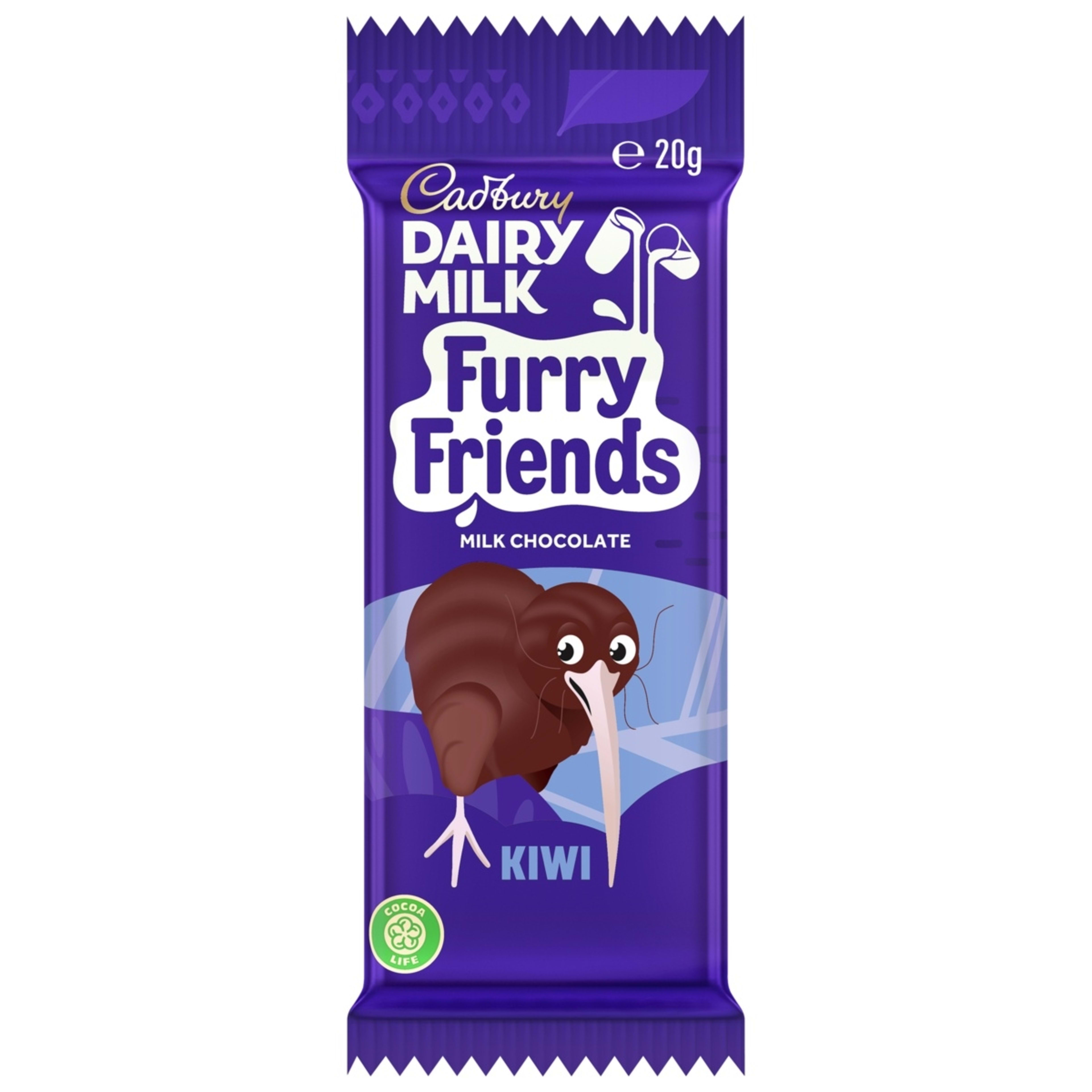 4 5 Piece Cadbury Dairy Milk Furry Friends Milk Chocolate 100g, 4 of 8