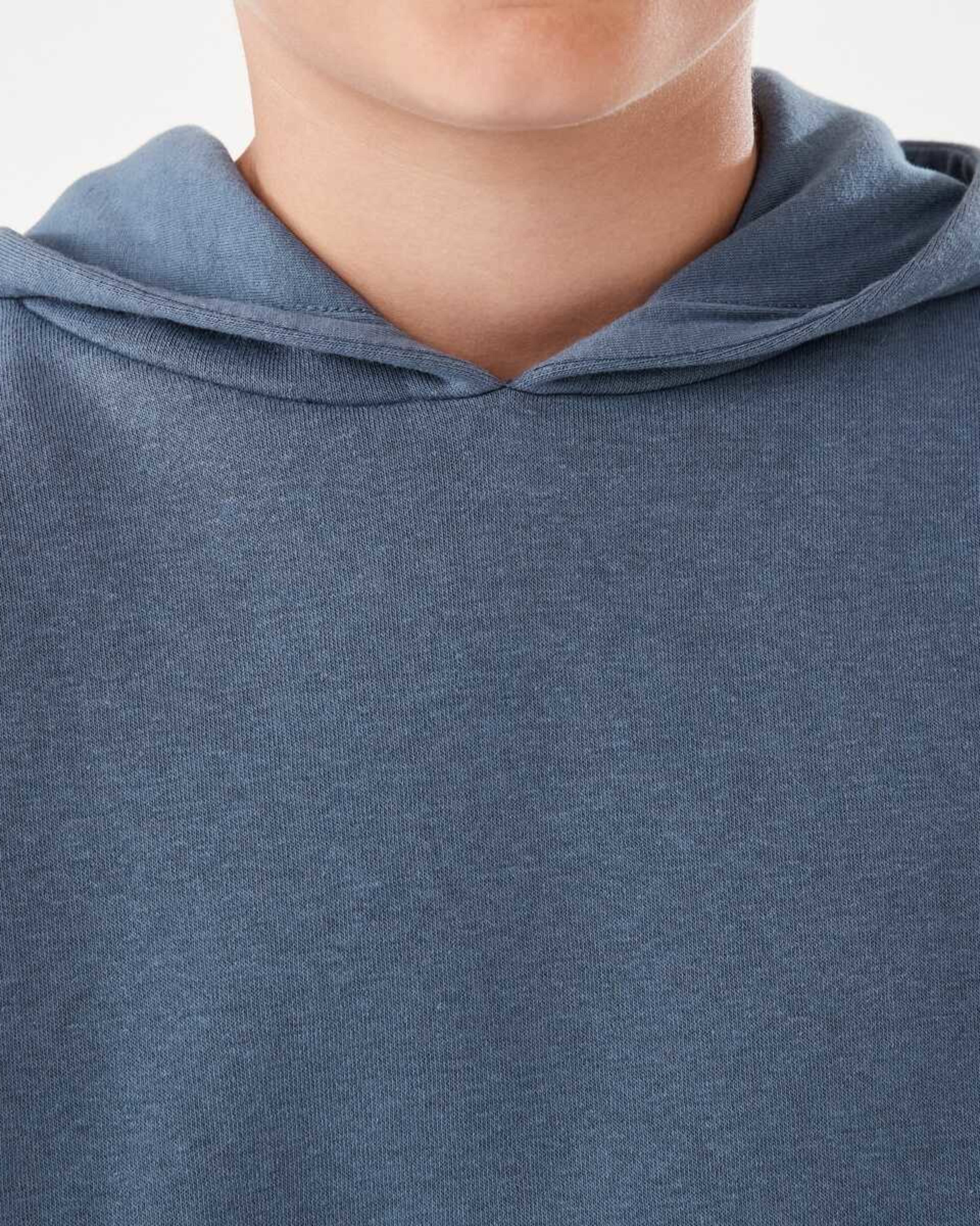 4 Oversized Hoodie With Pocket Vintg Blue, 4 of 10