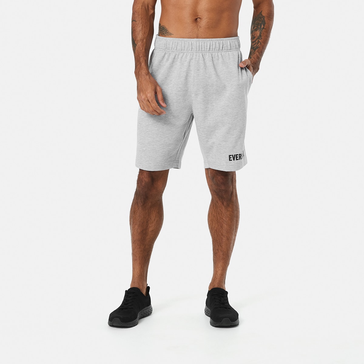 Active Everlast Mens French Terry Shorts Kmart 1175